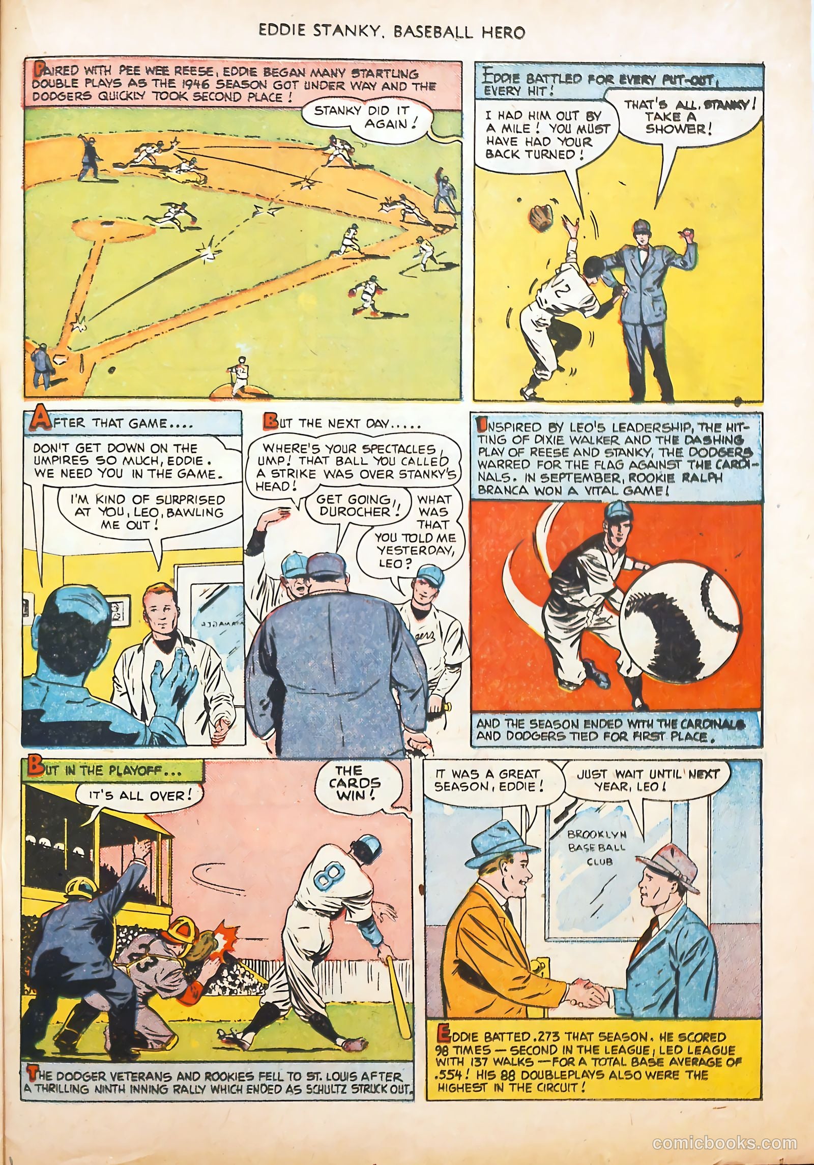 Eddie Stanky #nn (1951) — page 23 of 36