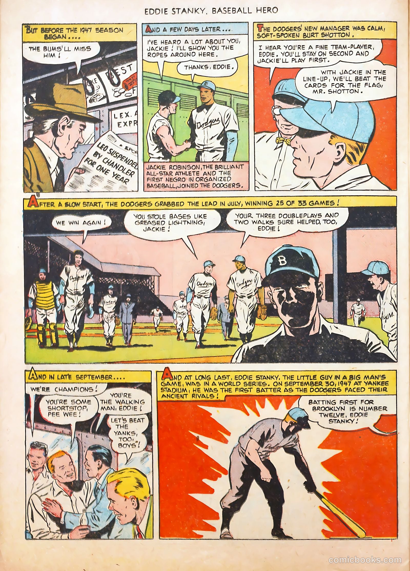 Eddie Stanky #nn (1951) — page 24 of 36