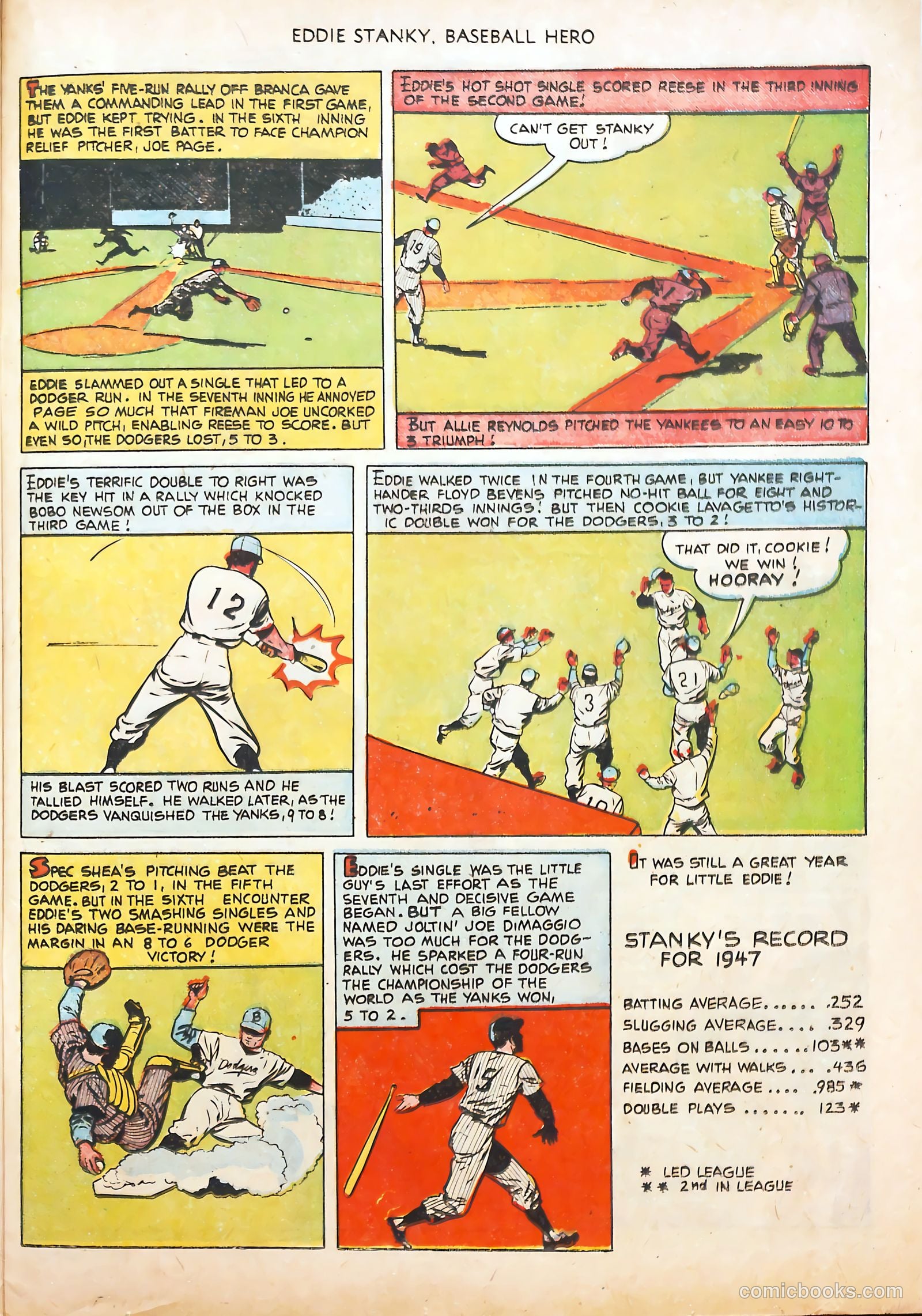 Eddie Stanky #nn (1951) — page 25 of 36