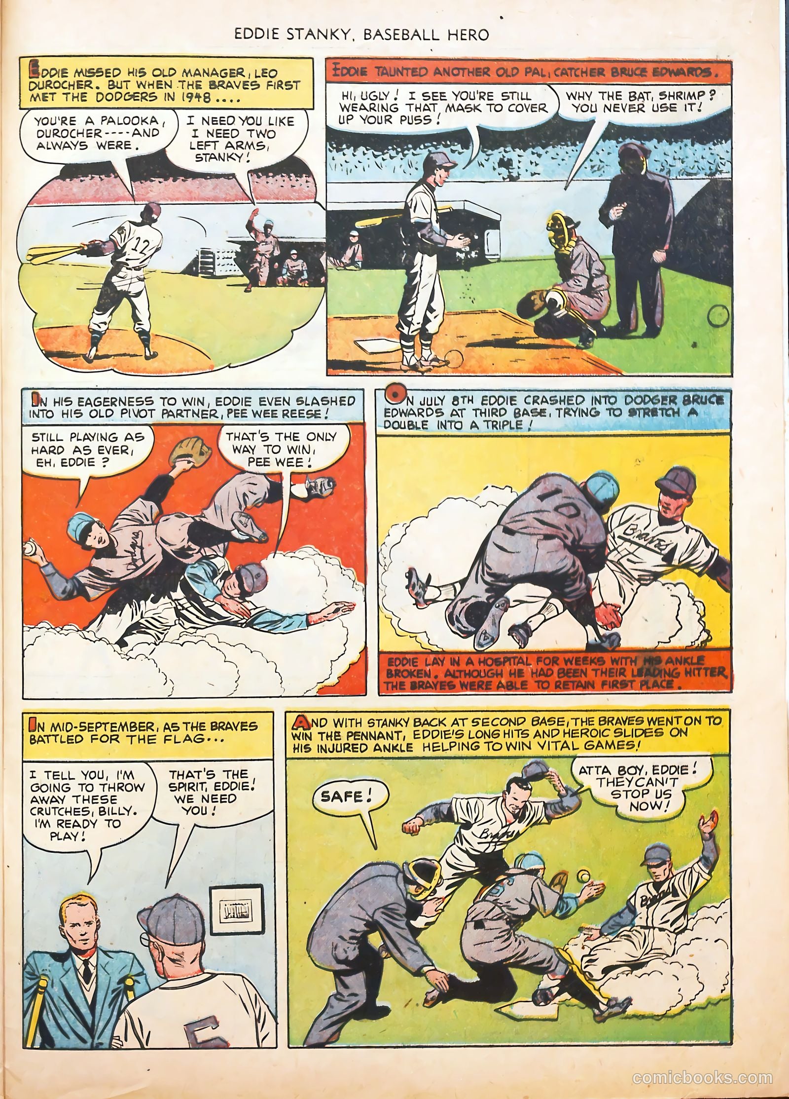 Eddie Stanky #nn (1951) — page 27 of 36