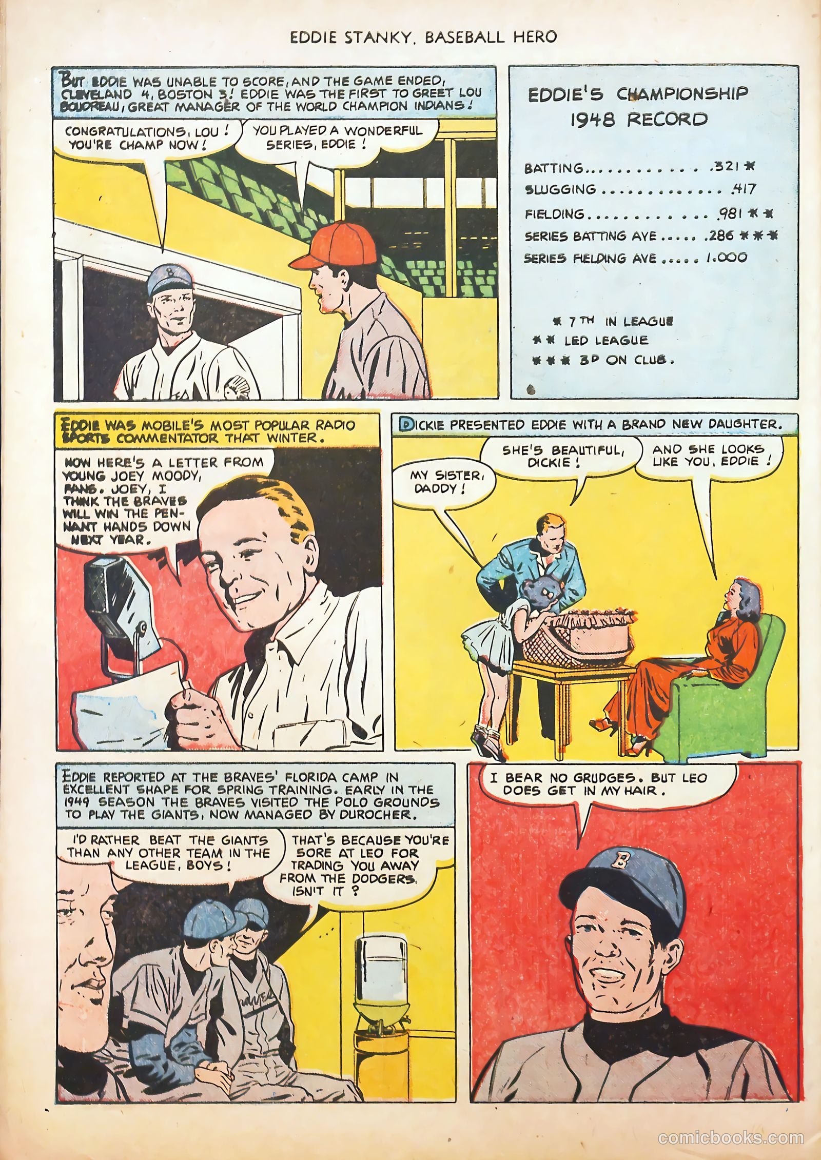 Eddie Stanky #nn (1951) — page 30 of 36