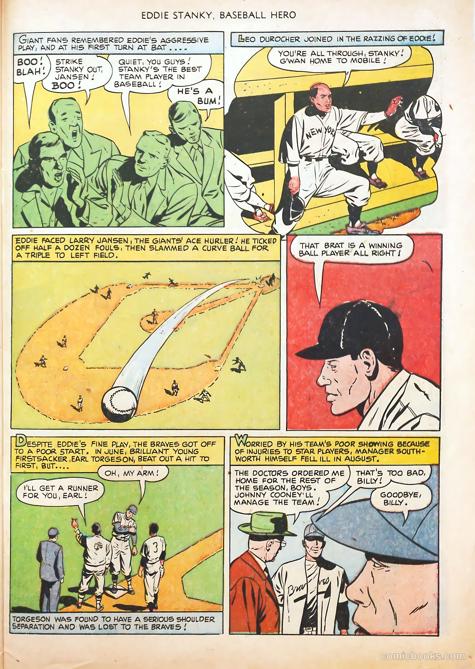 Eddie Stanky #nn (1951) — page 31 of 36