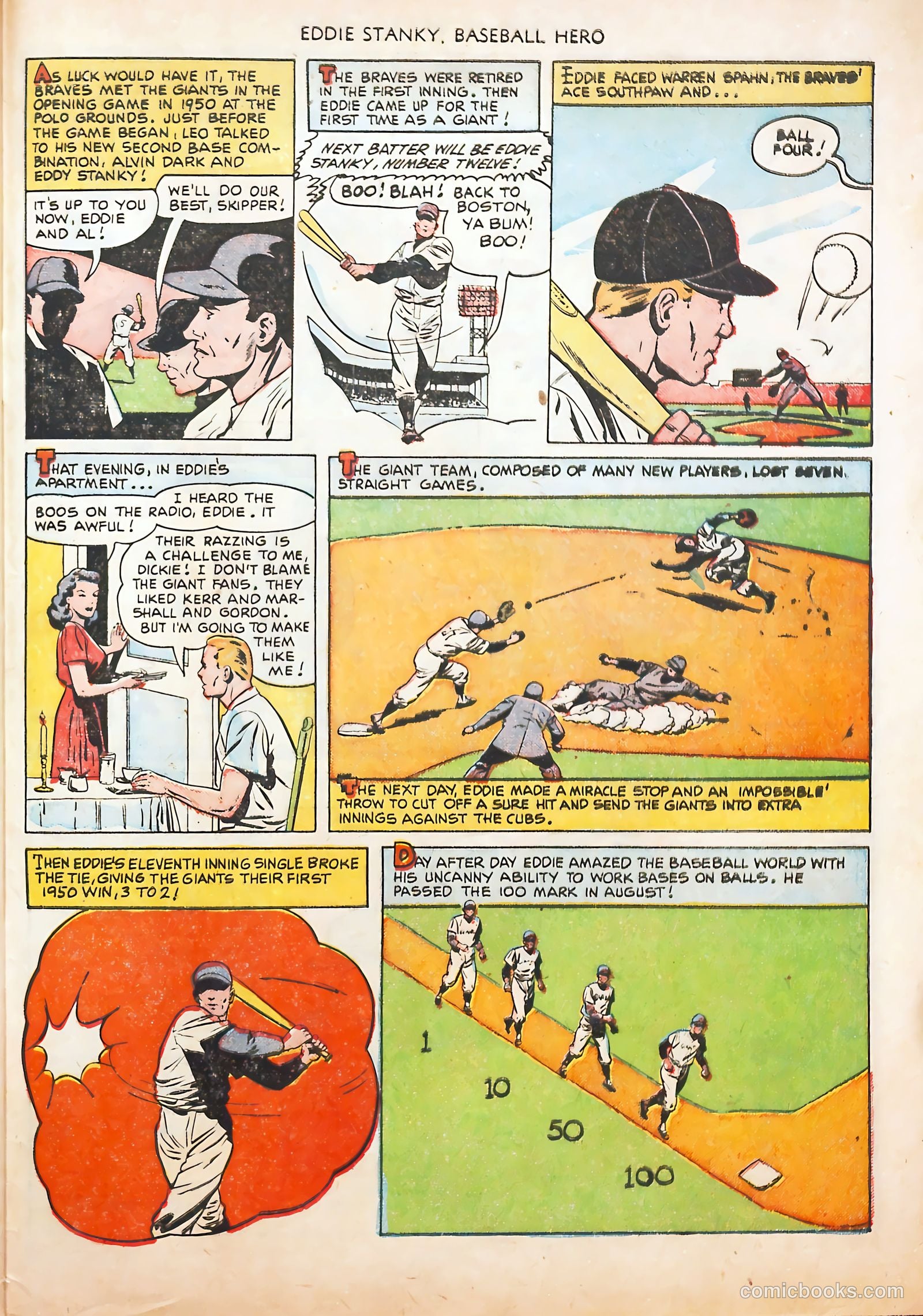 Eddie Stanky #nn (1951) — page 33 of 36