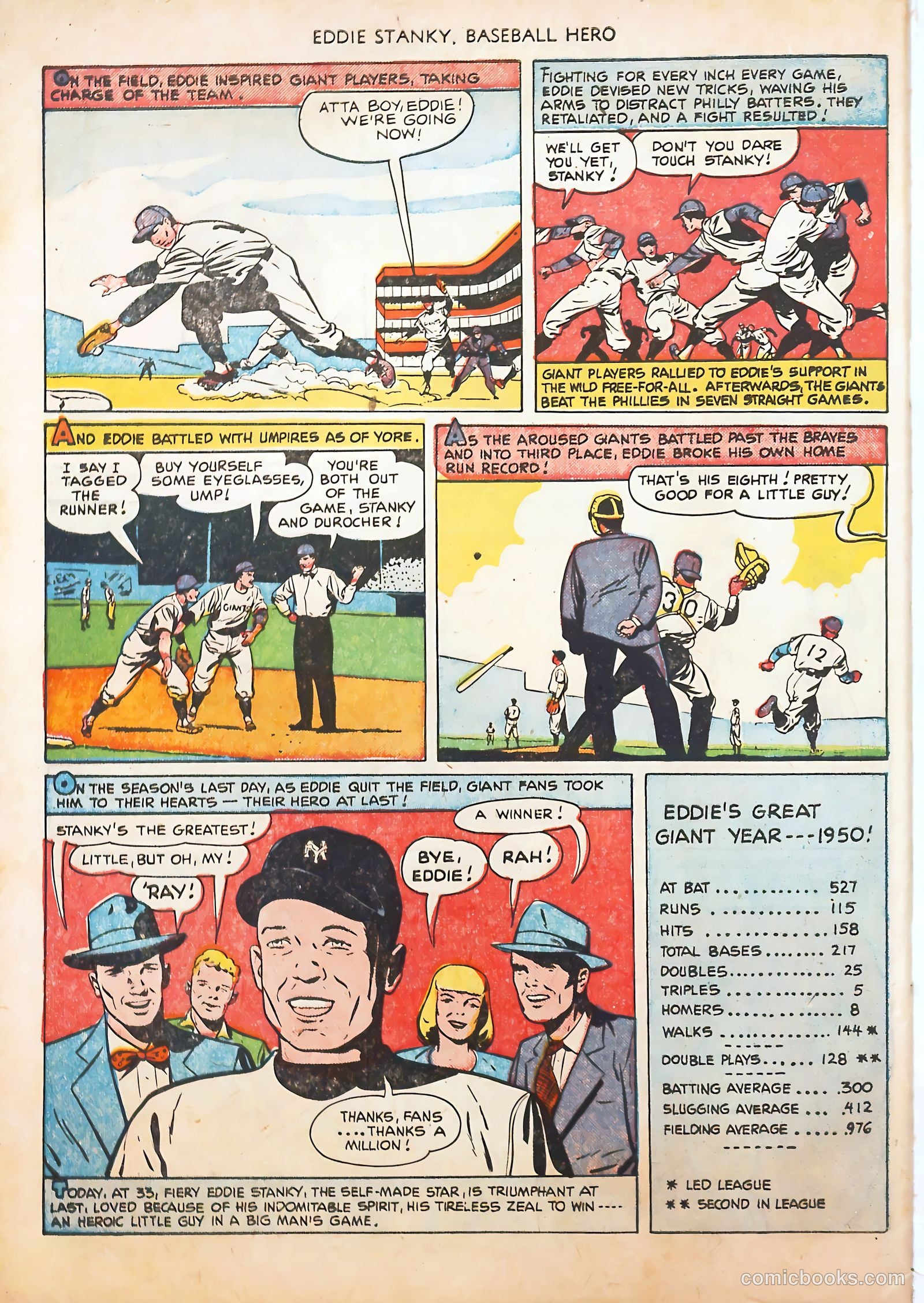 Eddie Stanky #nn (1951) — page 34 of 36