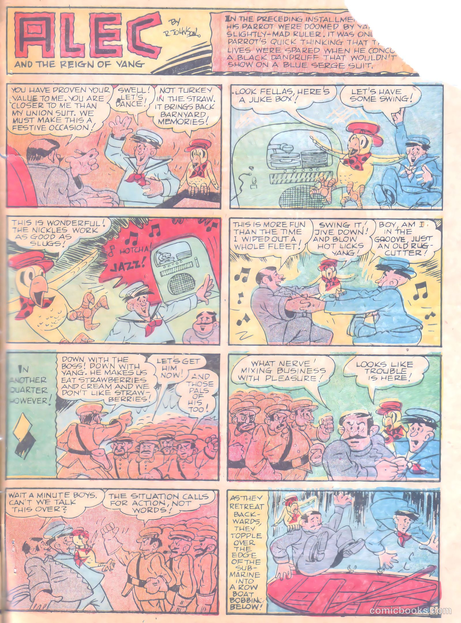 [Holyoke One-Shot] #4 (1944) — page 33 of 36