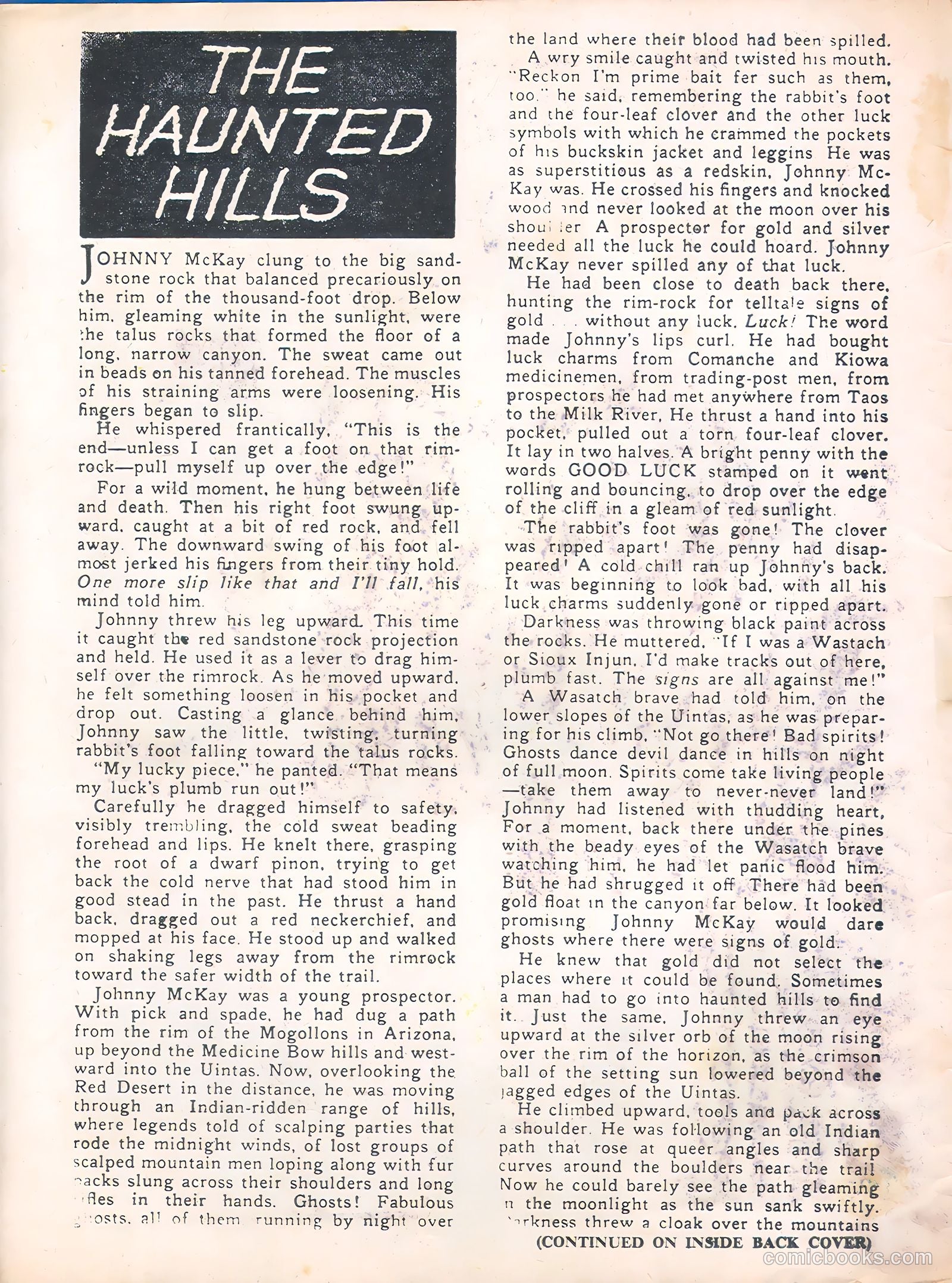 Suspense #1 (1949) — page 2 of 28