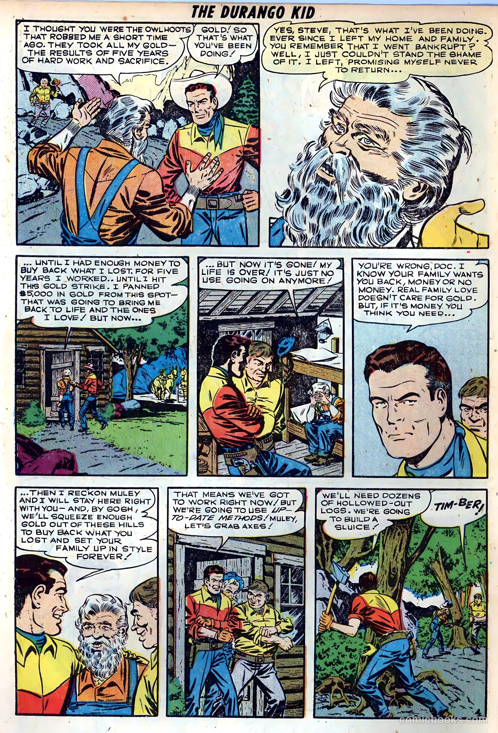 Durango Kid #5 (1955) — page 6 of 36