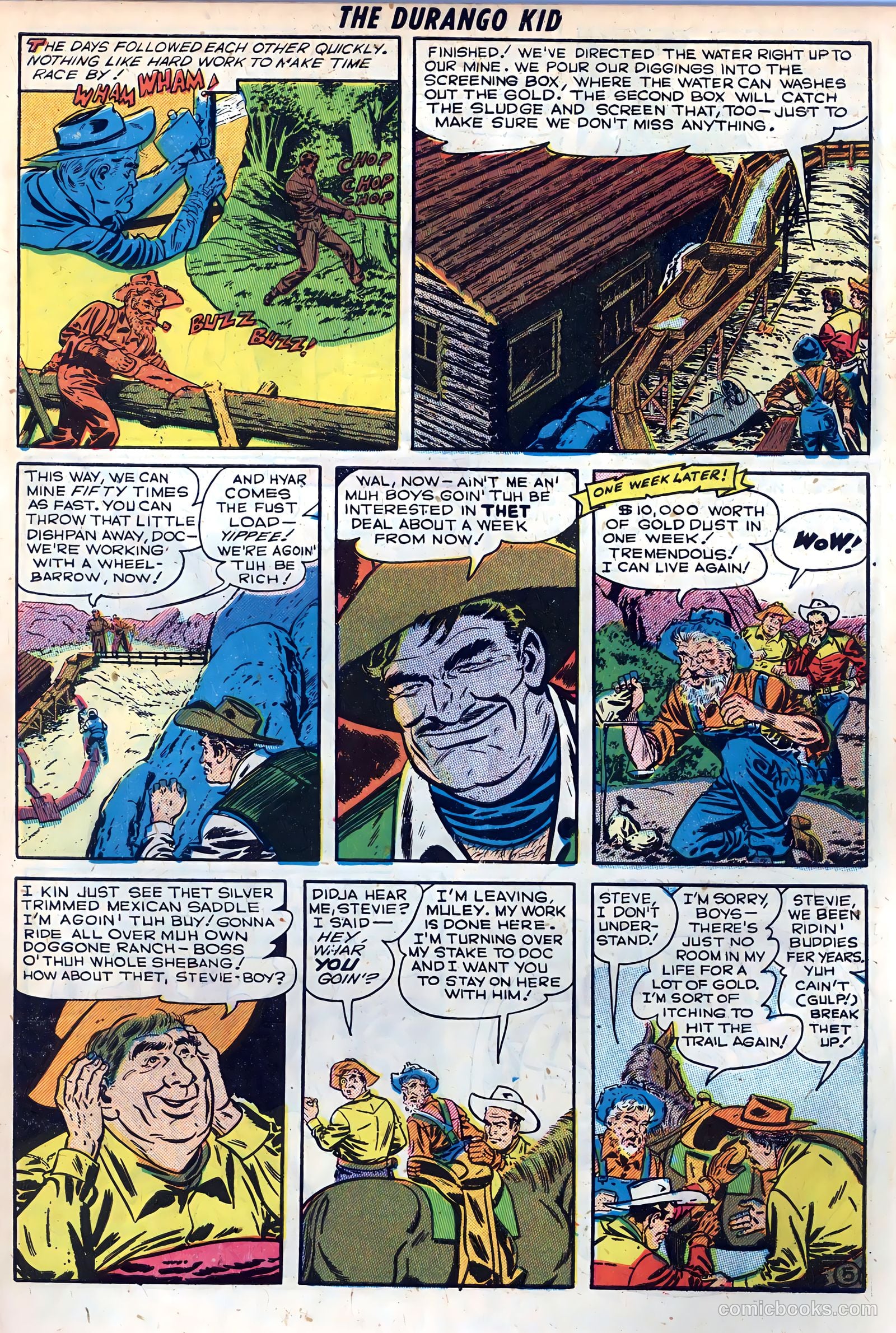 Durango Kid #5 (1955) — page 7 of 36