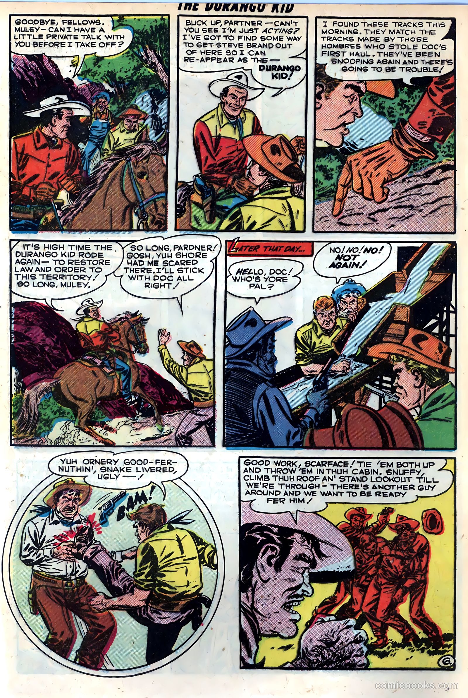 Durango Kid #5 (1955) — page 8 of 36