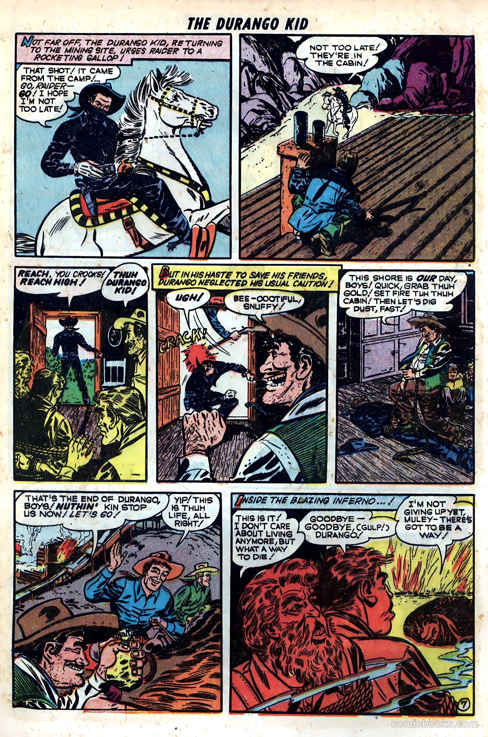 Durango Kid #5 (1955) — page 9 of 36