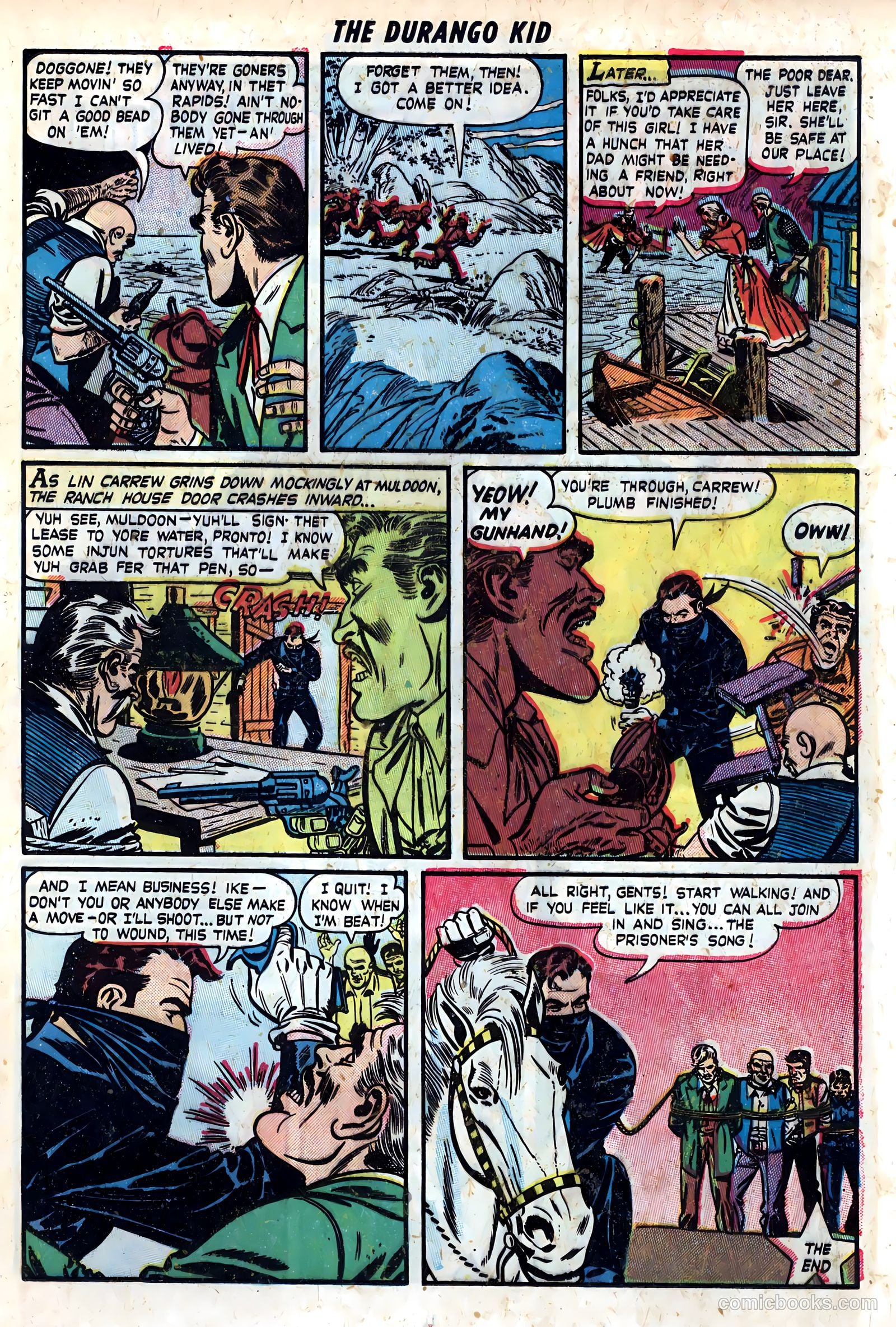 Durango Kid #5 (1955) — page 17 of 36