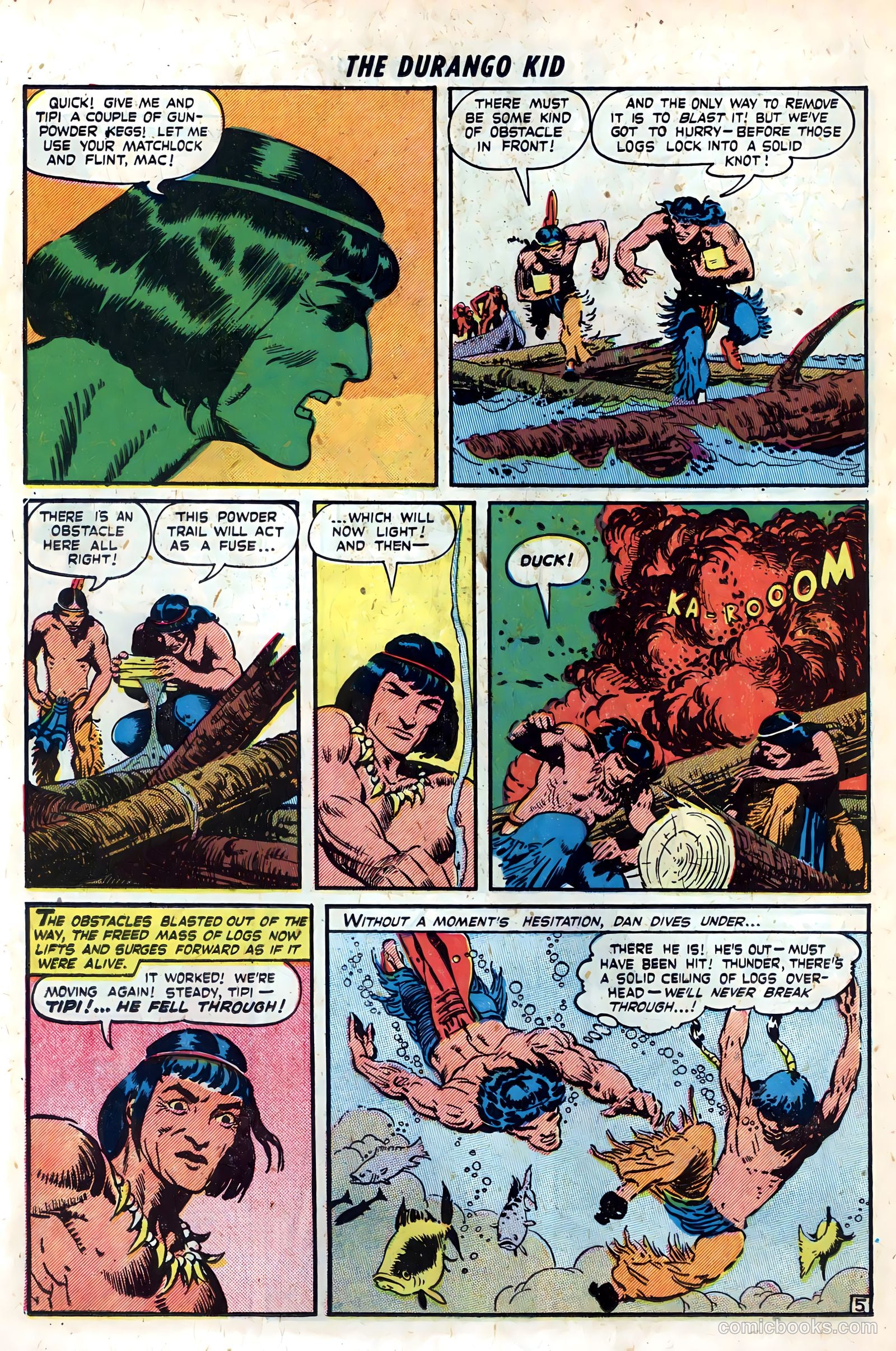Durango Kid #5 (1955) — page 22 of 36