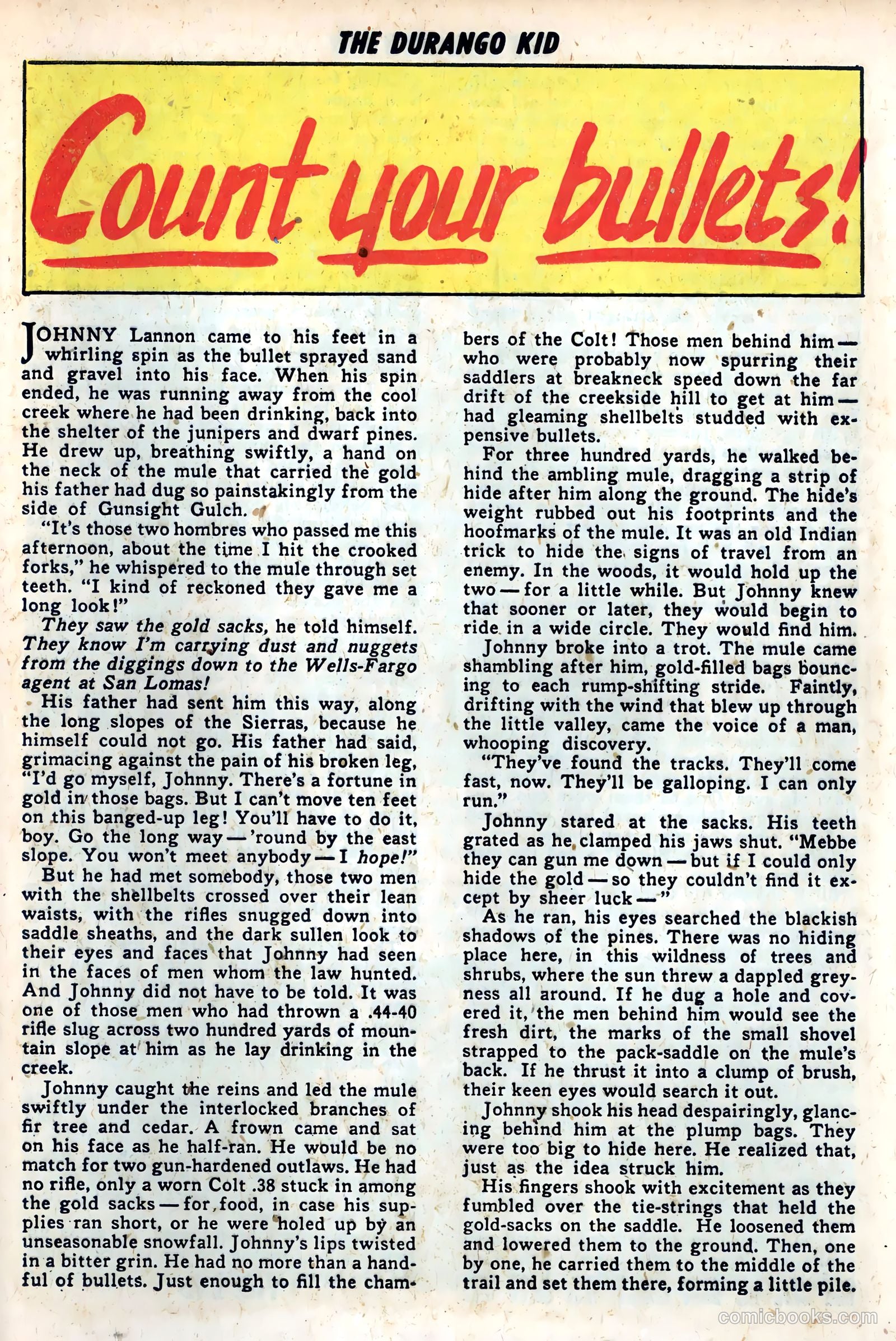 Durango Kid #5 (1955) — page 25 of 36
