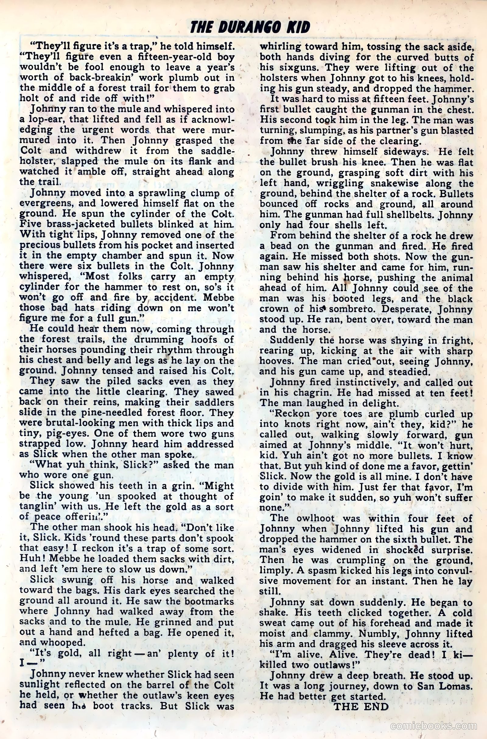 Durango Kid #5 (1955) — page 26 of 36