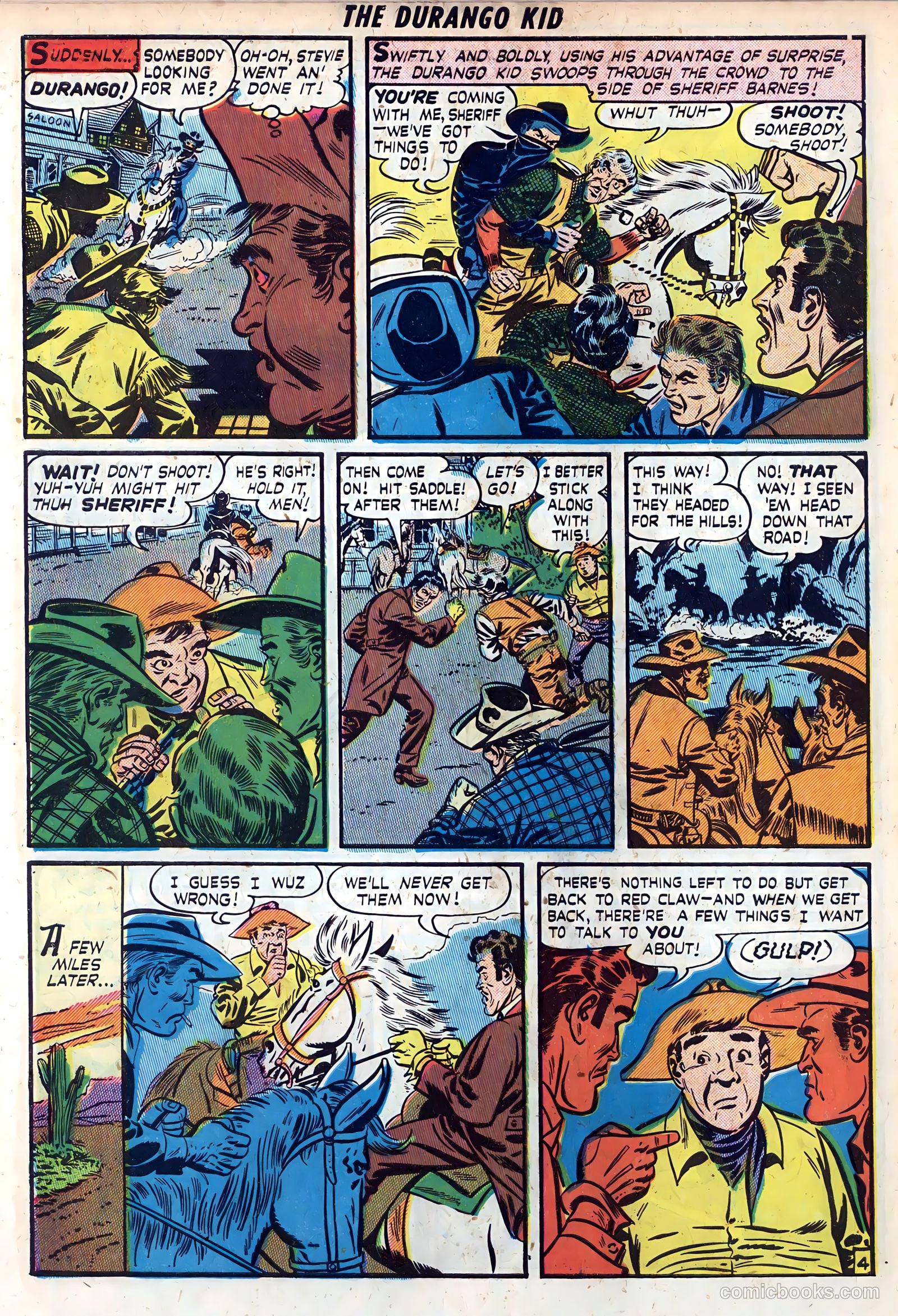 Durango Kid #5 (1955) — page 30 of 36