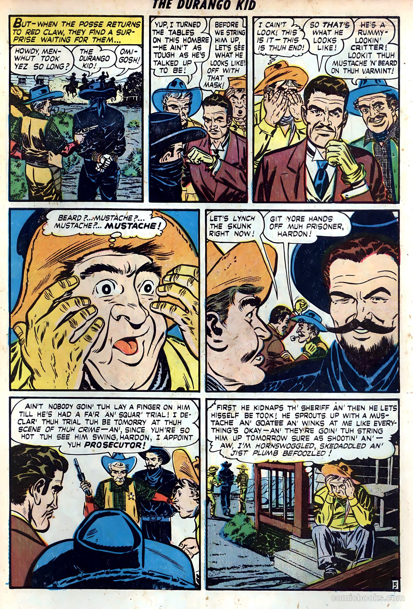 Durango Kid #5 (1955) — page 31 of 36