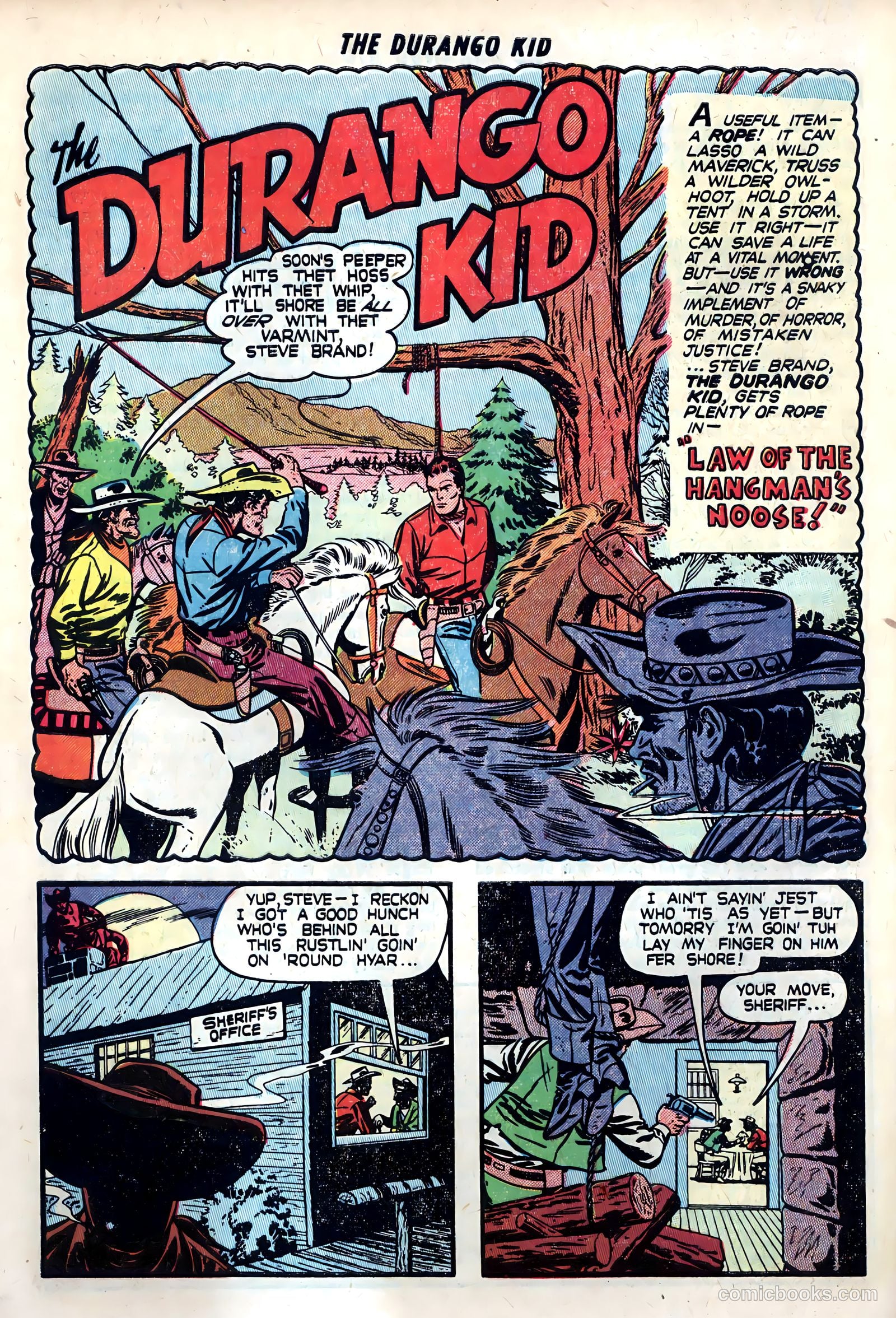 Durango Kid #9 (1955) — page 28 of 36