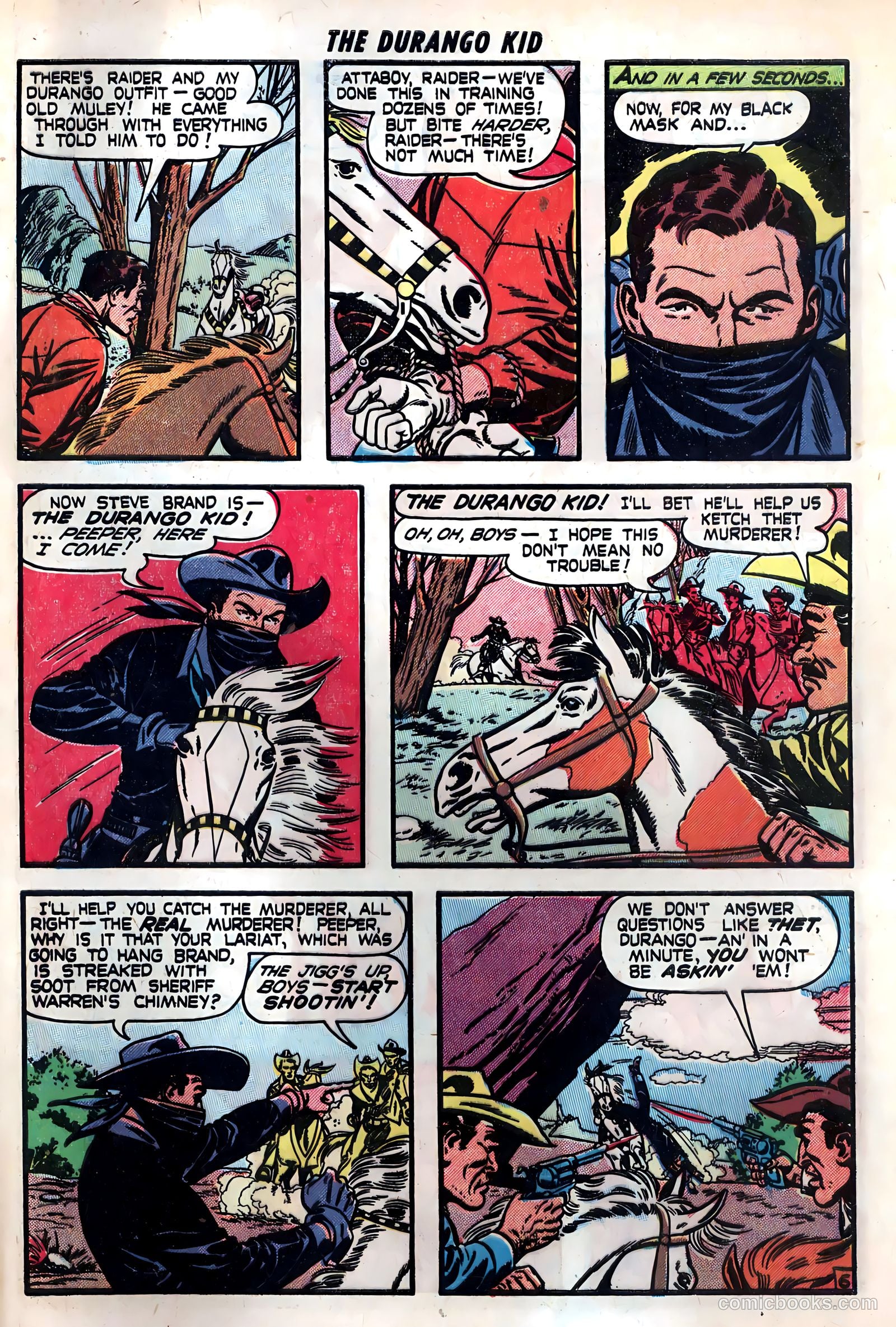 Durango Kid #9 (1955) — page 33 of 36