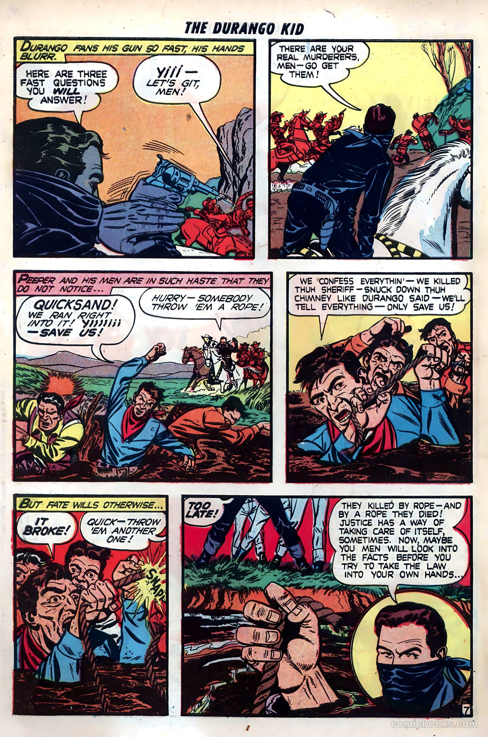 Durango Kid #9 (1955) — page 34 of 36