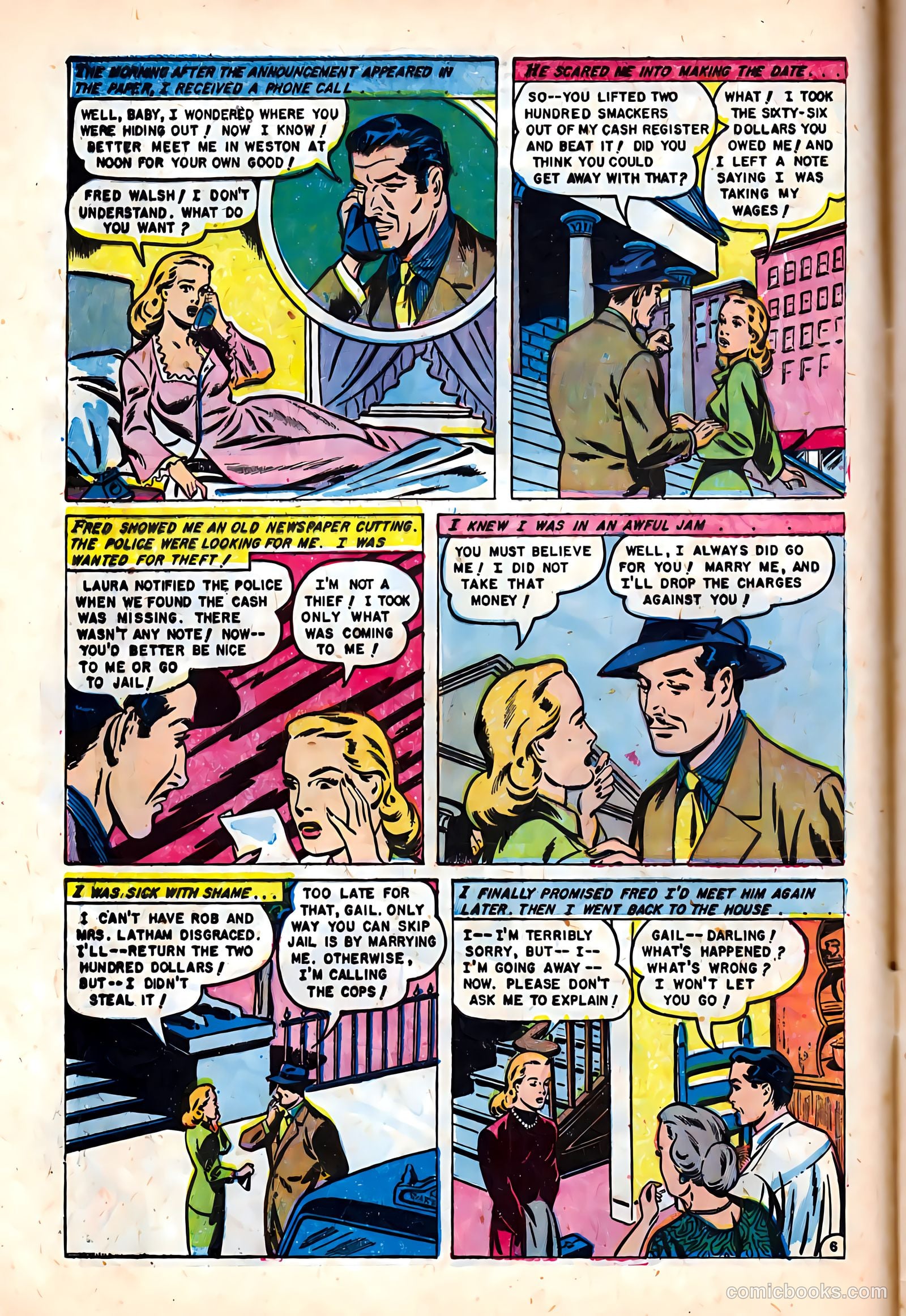Complete Love Magazine #171 (1951) — page 8 of 36