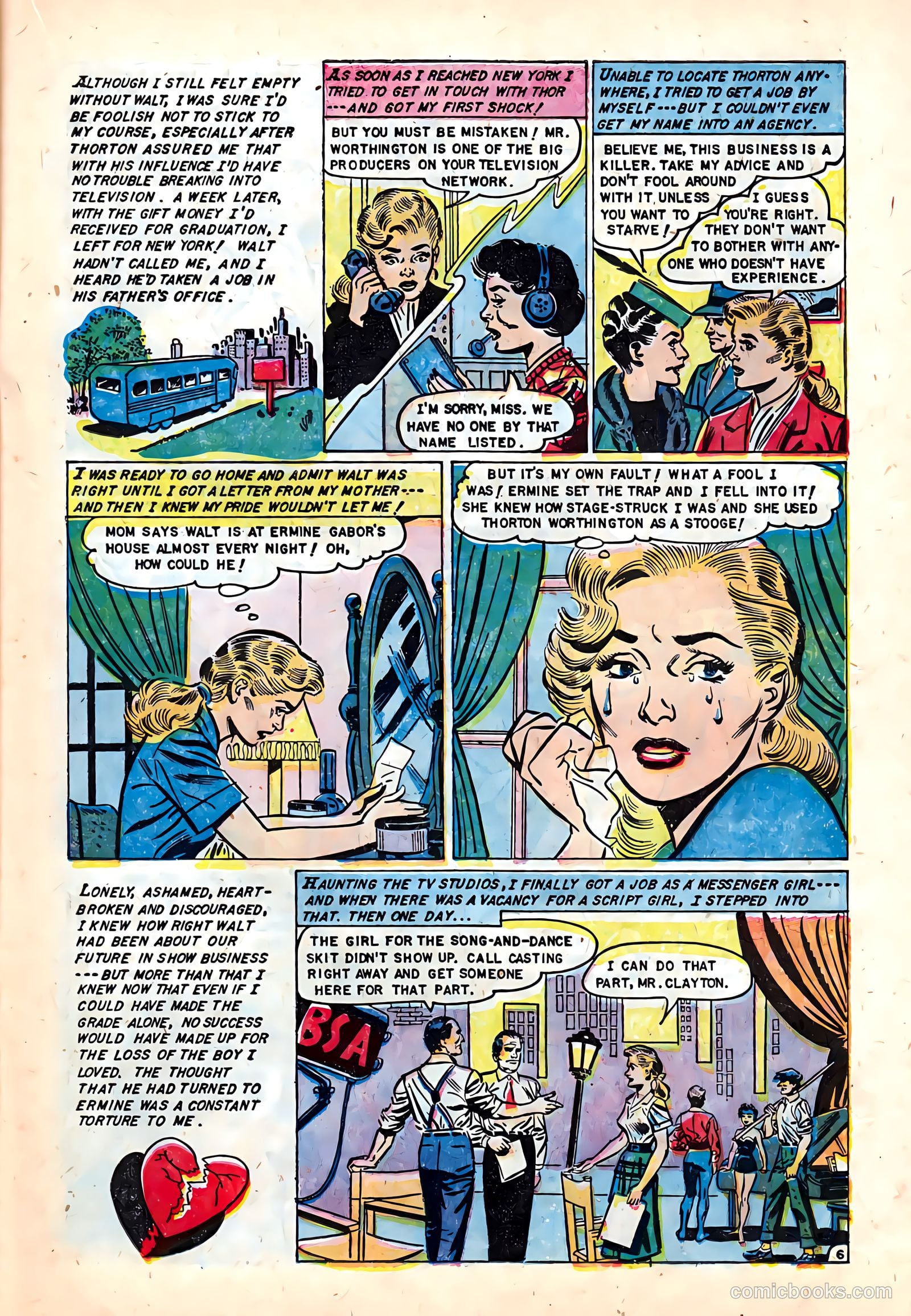 Complete Love Magazine #171 (1951) — page 15 of 36