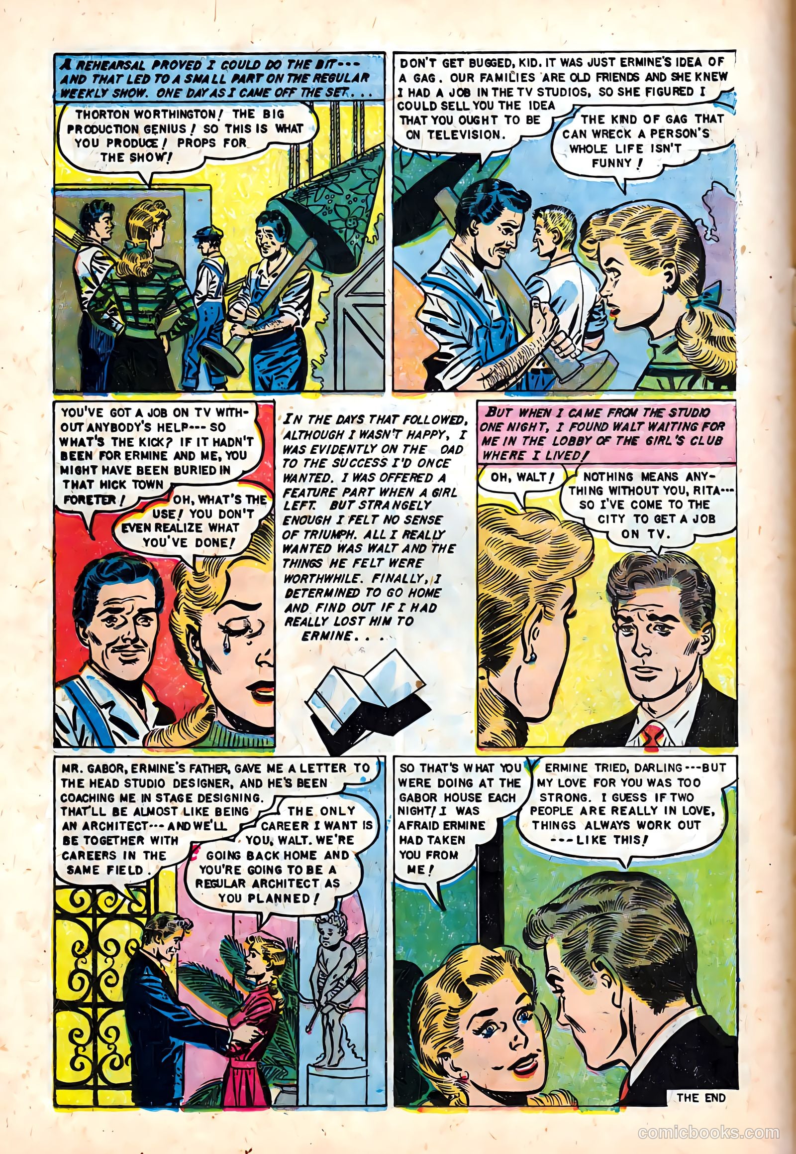 Complete Love Magazine #171 (1951) — page 16 of 36