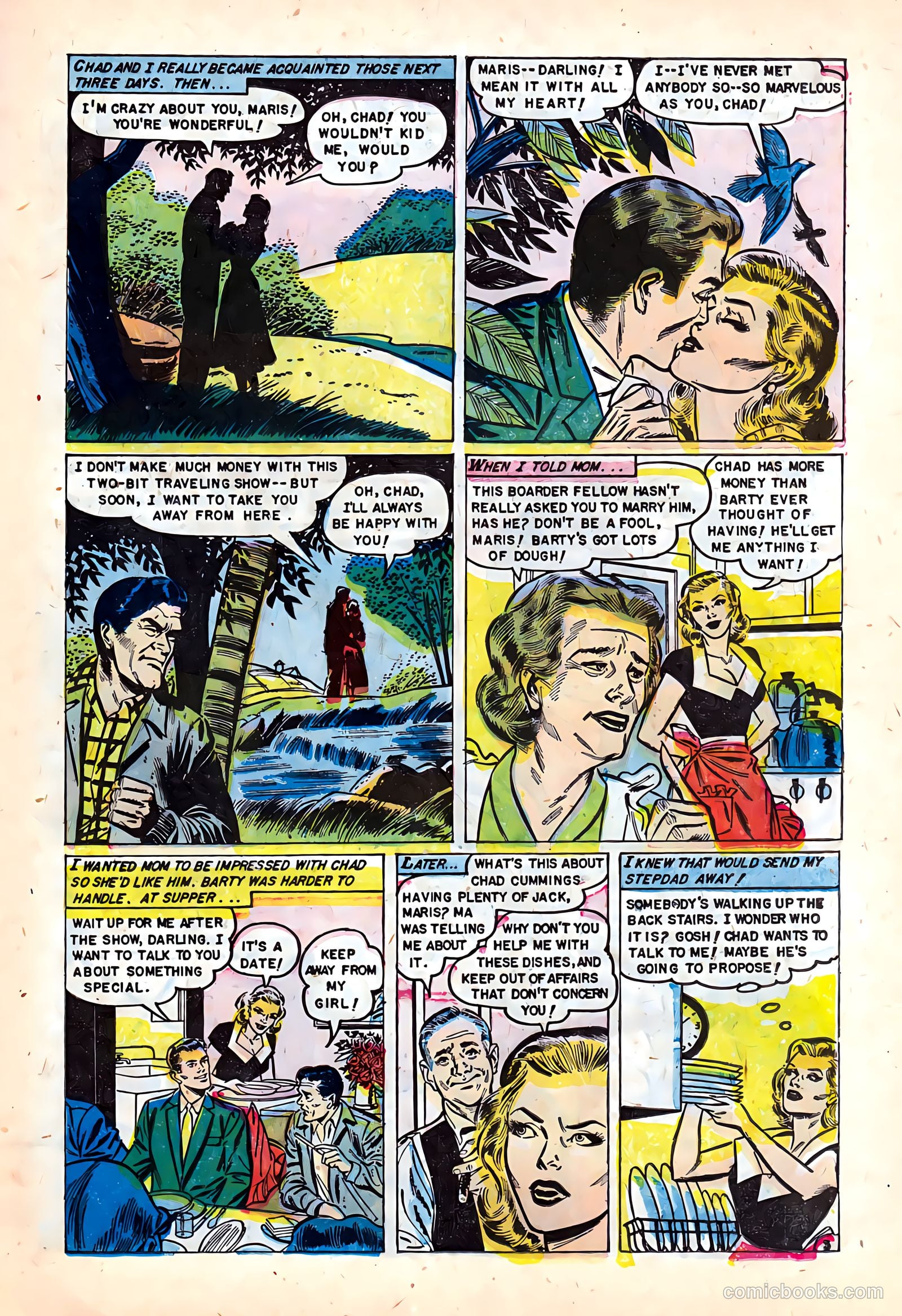 Complete Love Magazine #171 (1951) — page 19 of 36