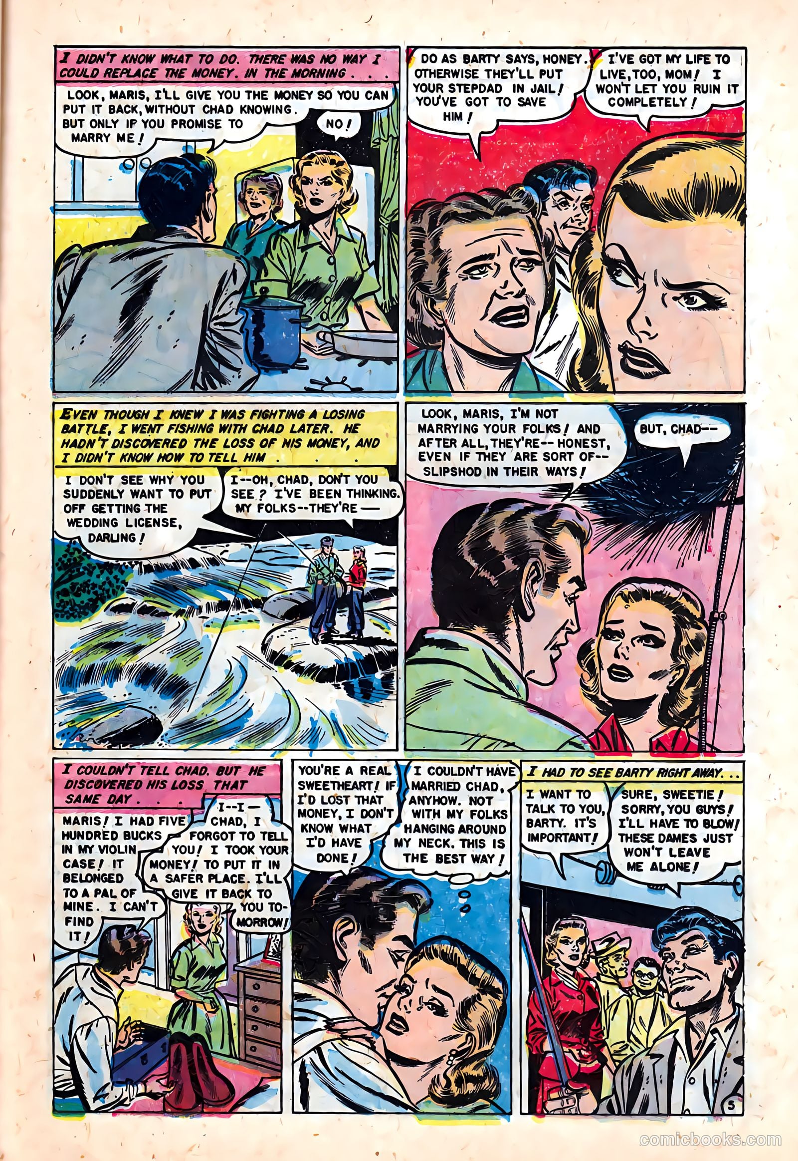 Complete Love Magazine #171 (1951) — page 21 of 36