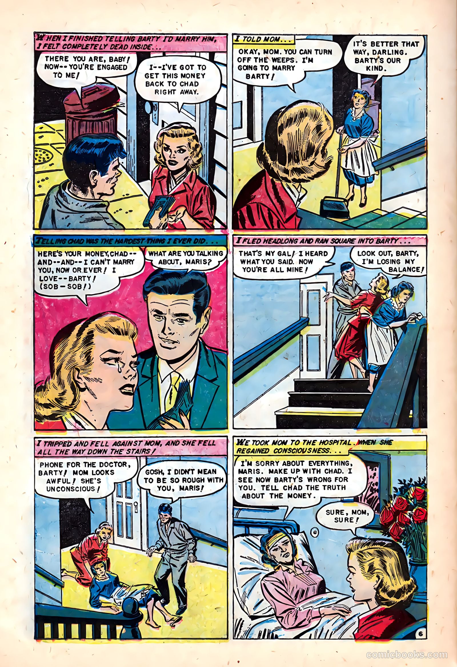 Complete Love Magazine #171 (1951) — page 22 of 36