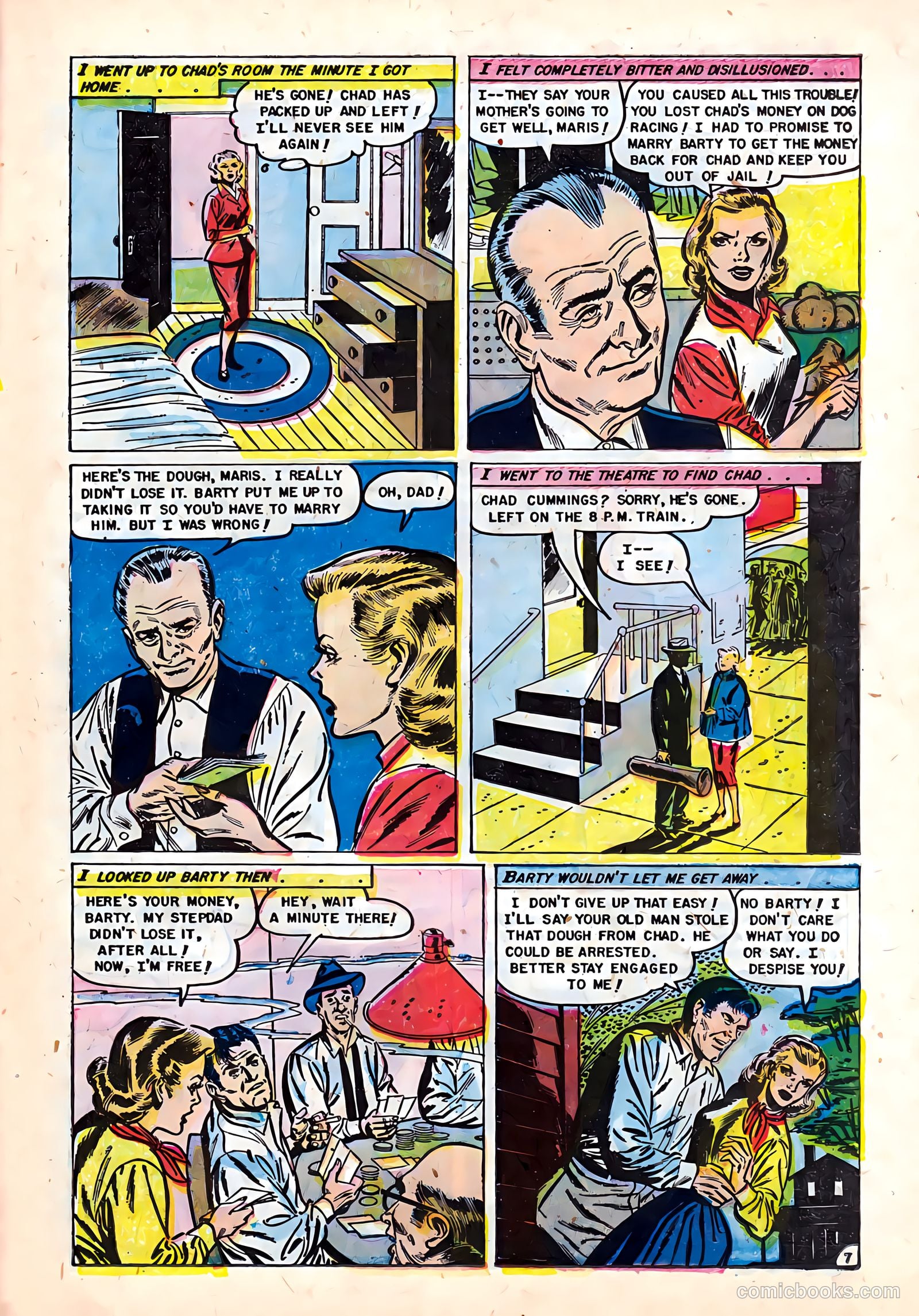 Complete Love Magazine #171 (1951) — page 23 of 36