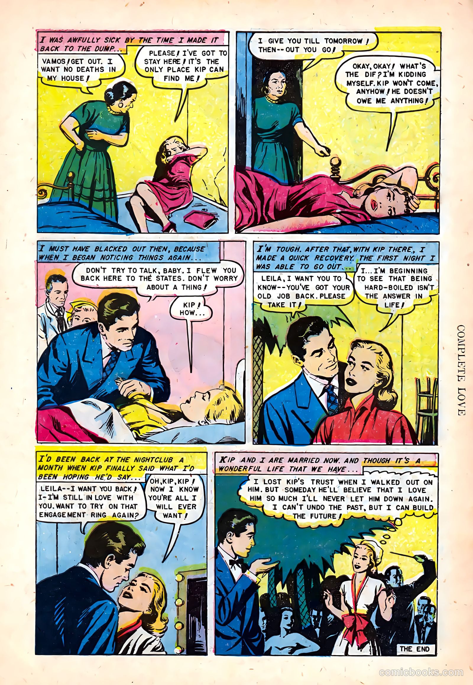 Complete Love Magazine #171 (1951) — page 34 of 36