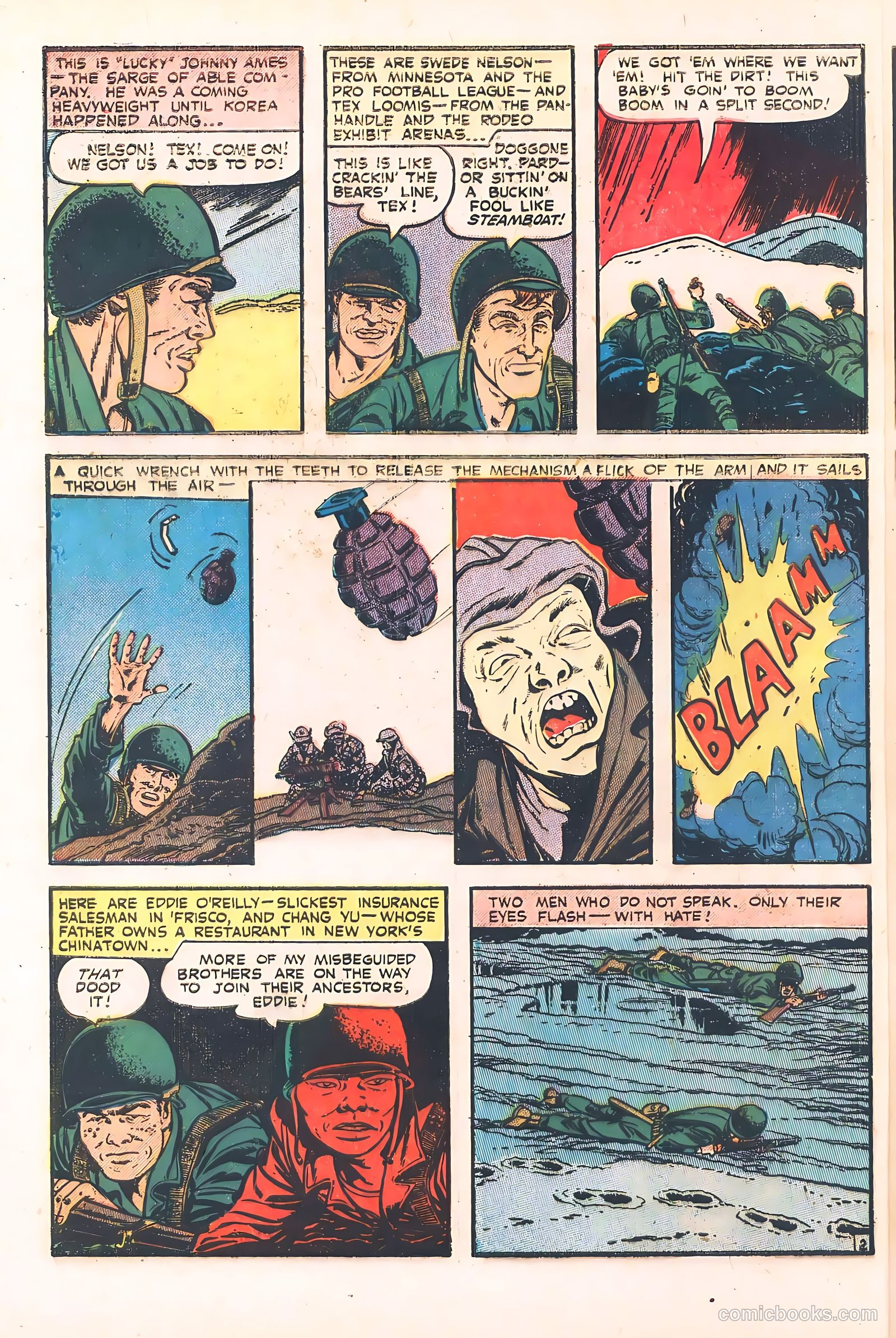 The United States Marines #5 (1954) — page 4 of 36