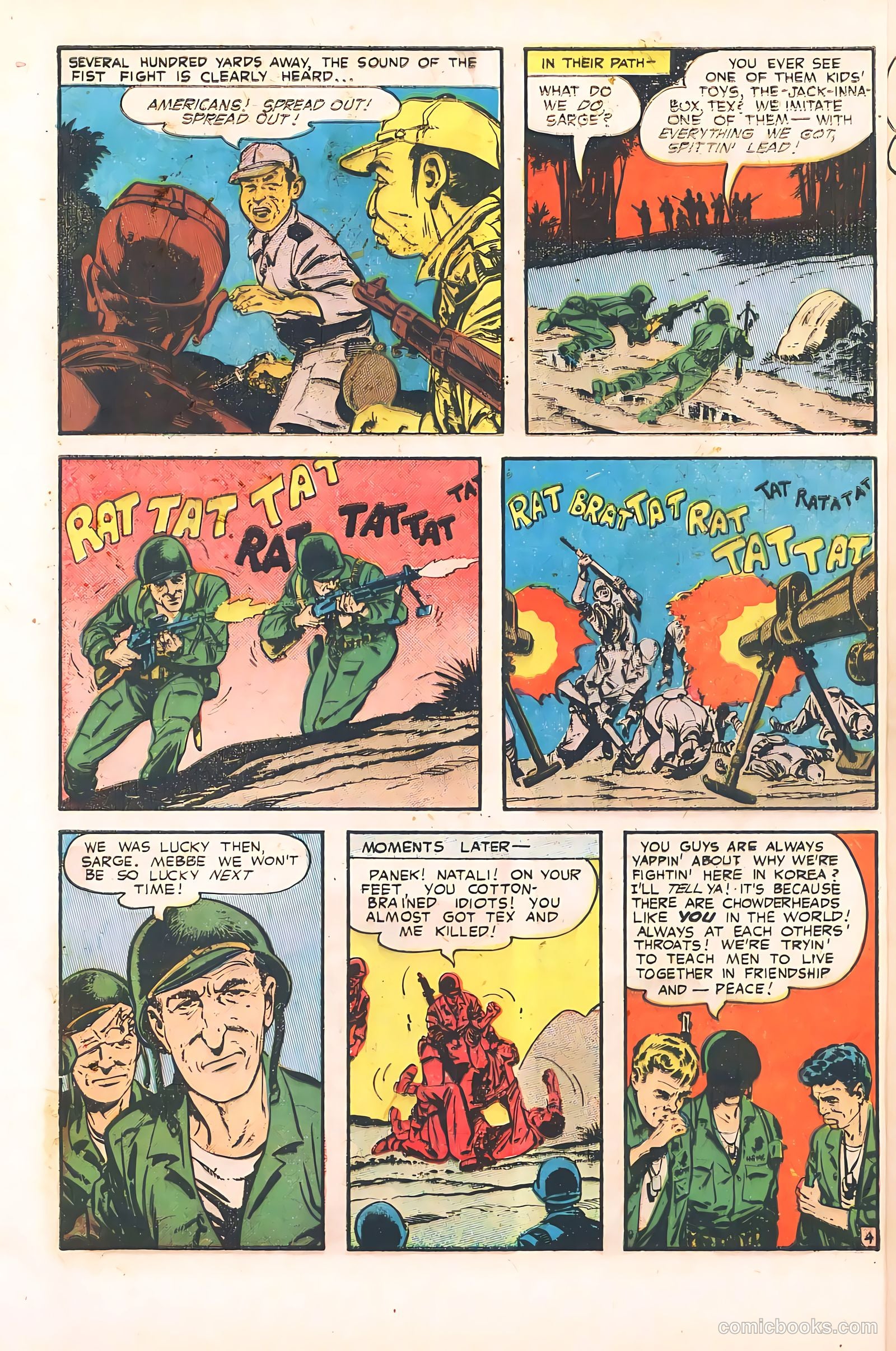 The United States Marines #5 (1954) — page 6 of 36
