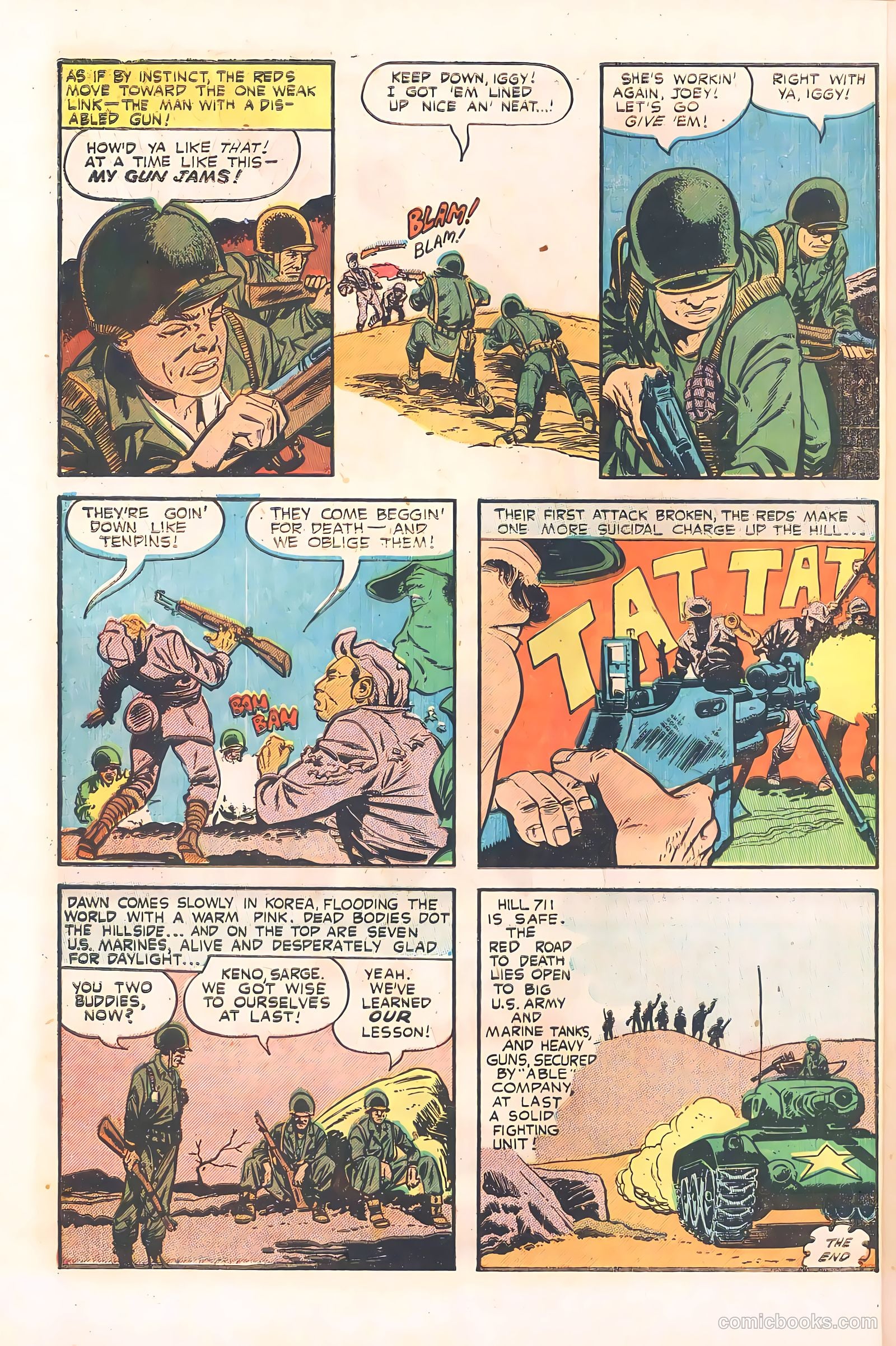 The United States Marines #5 (1954) — page 10 of 36