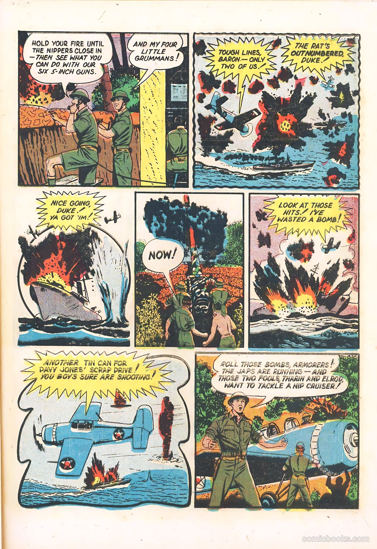 The United States Marines #5 (1954) — page 21 of 36