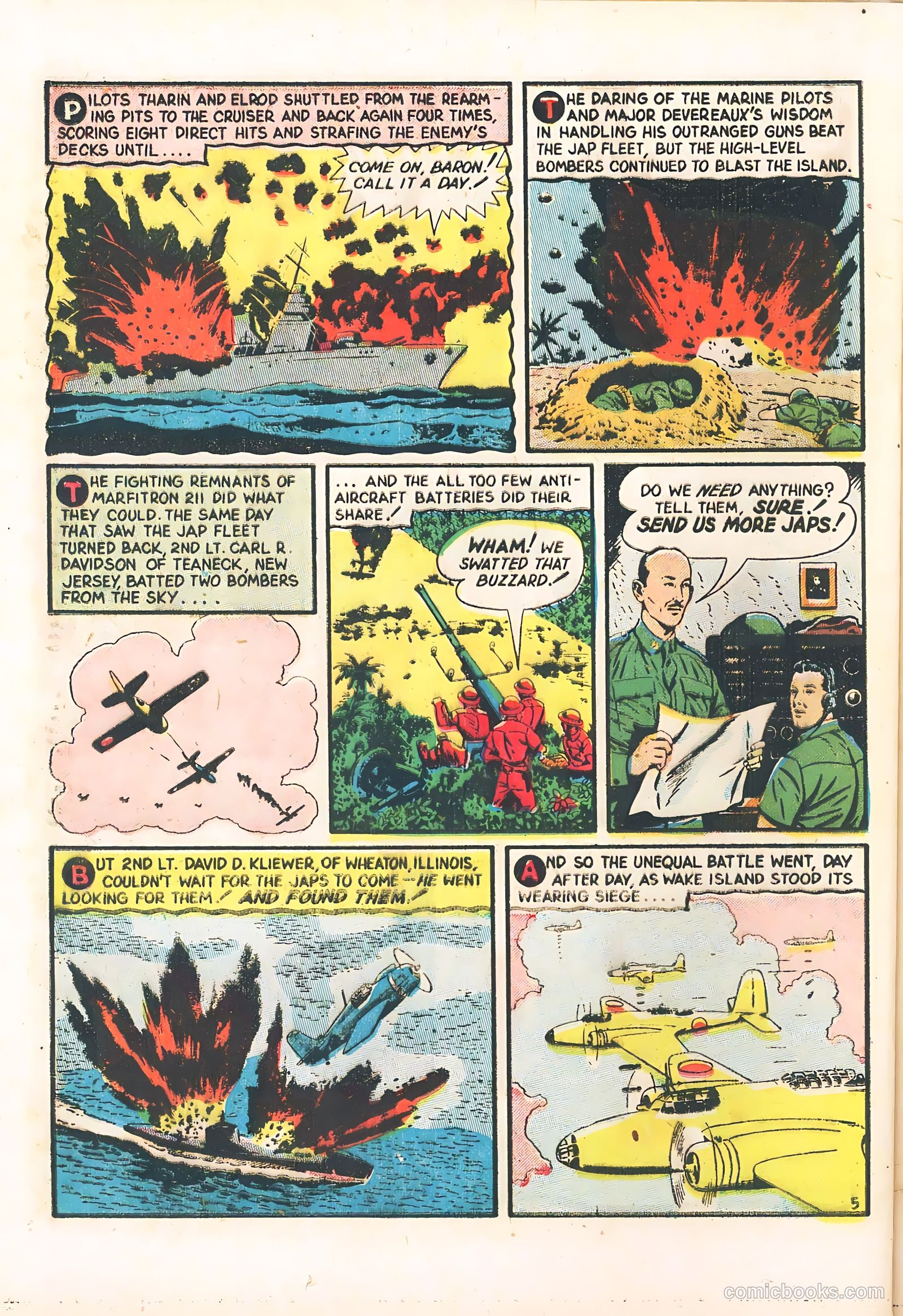 The United States Marines #5 (1954) — page 22 of 36