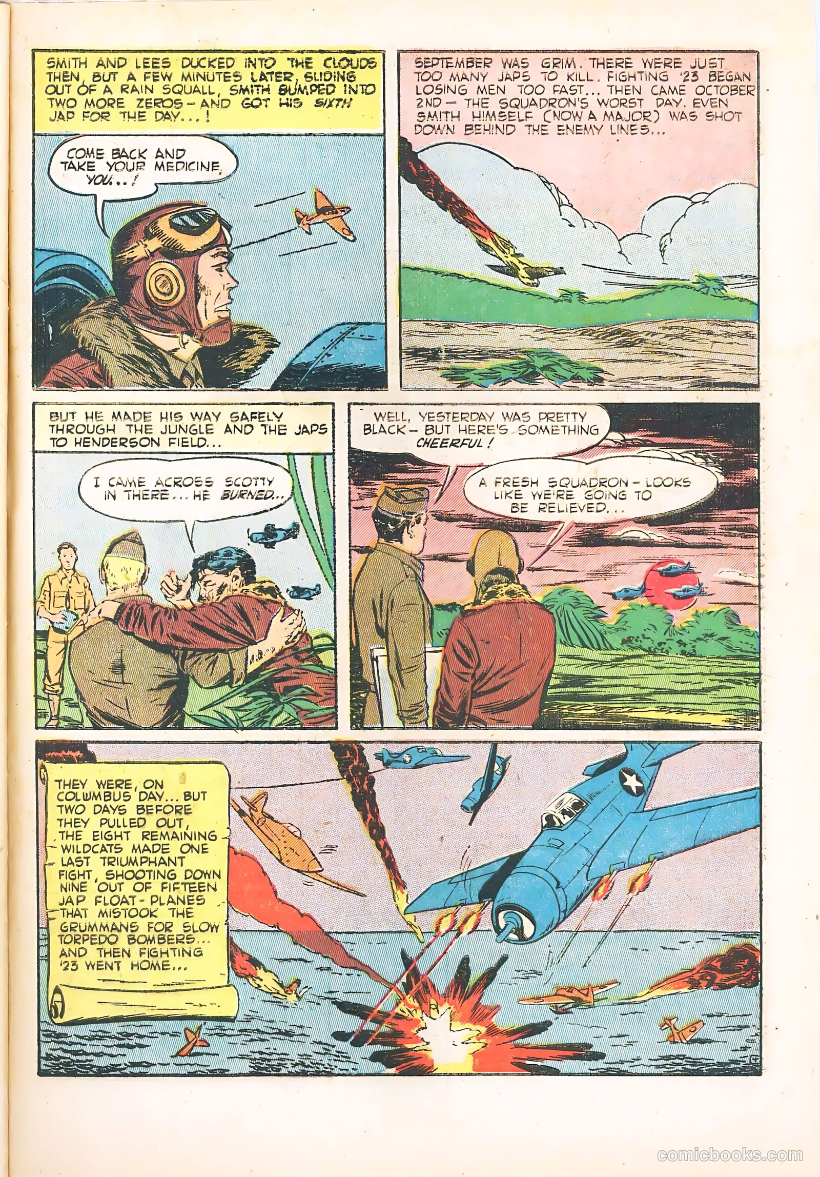 The United States Marines #5 (1954) — page 33 of 36