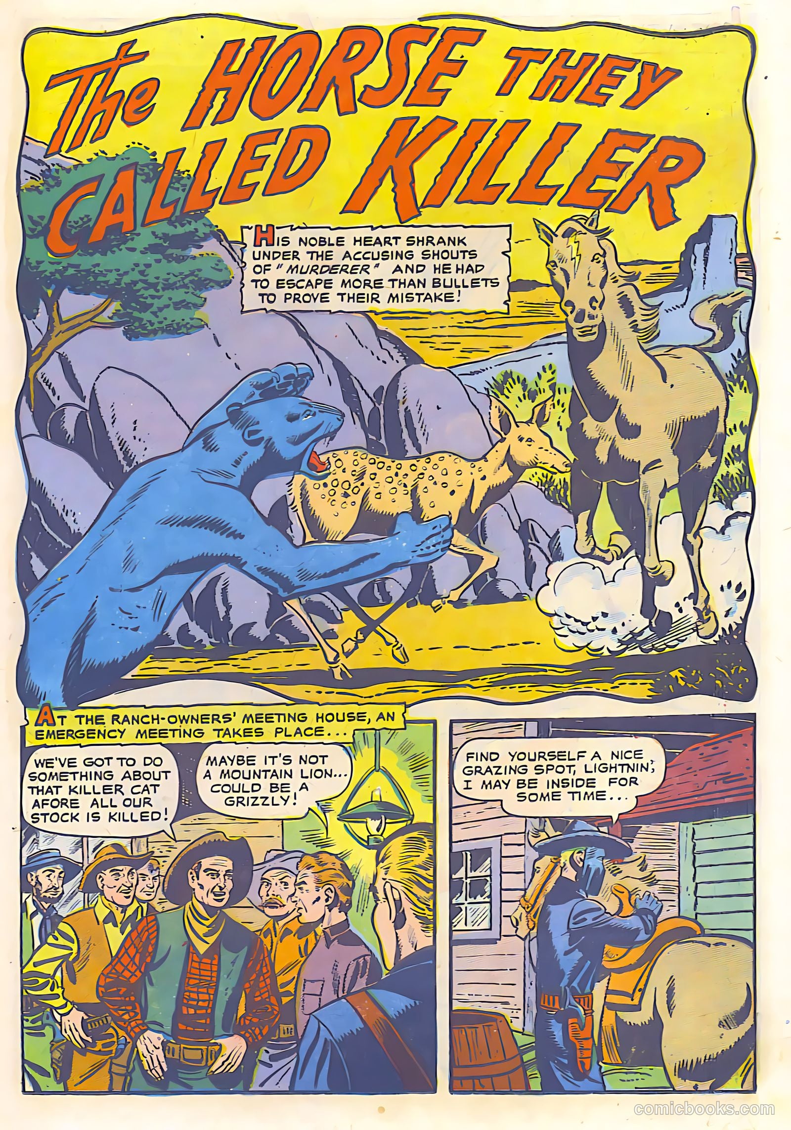 The Lone Rider #18 (1950) — page 10 of 28