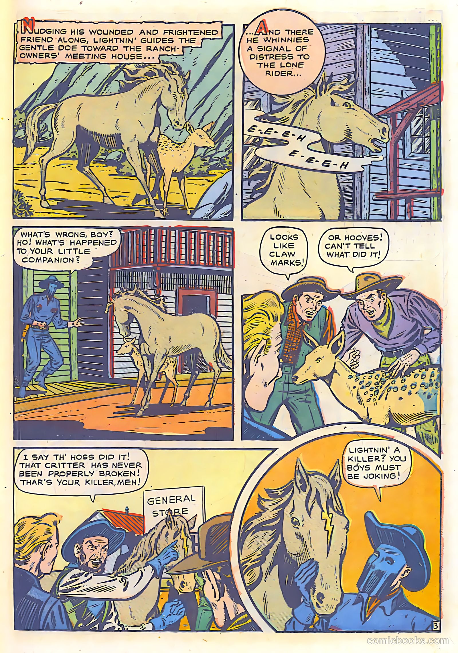 The Lone Rider #18 (1950) — page 12 of 28