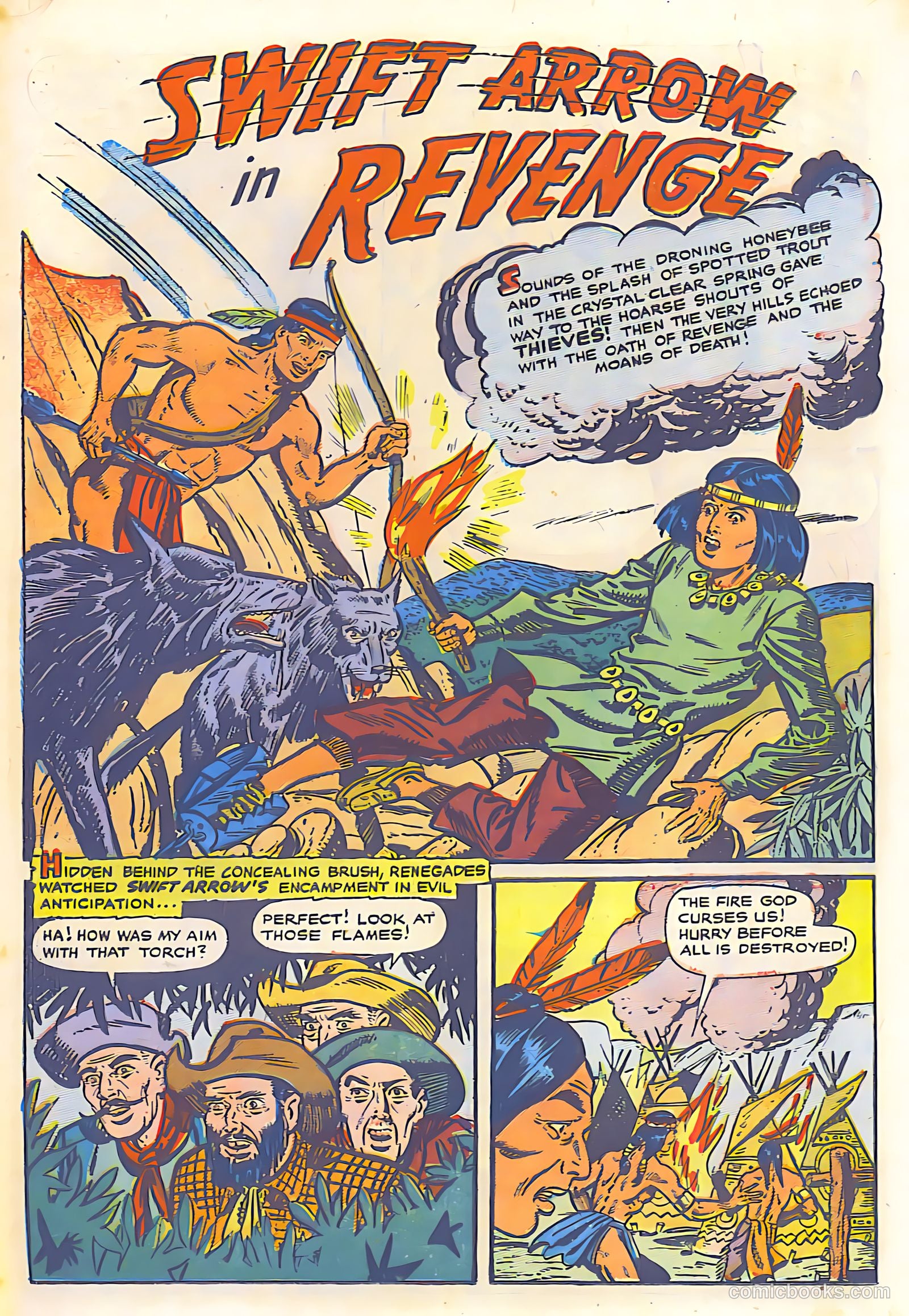 The Lone Rider #18 (1950) — page 16 of 28