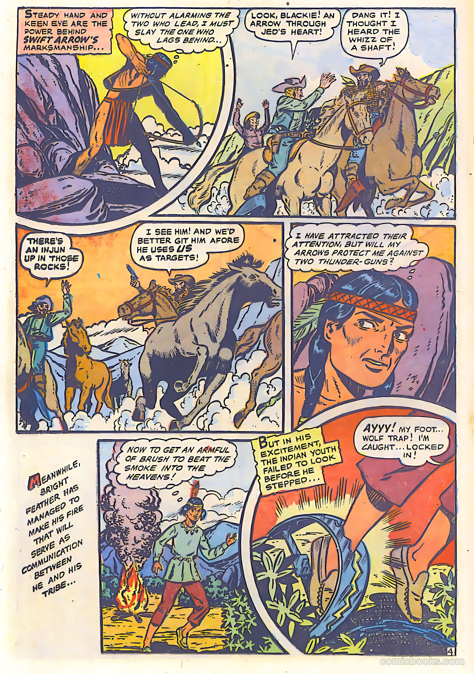 The Lone Rider #18 (1950) — page 19 of 28