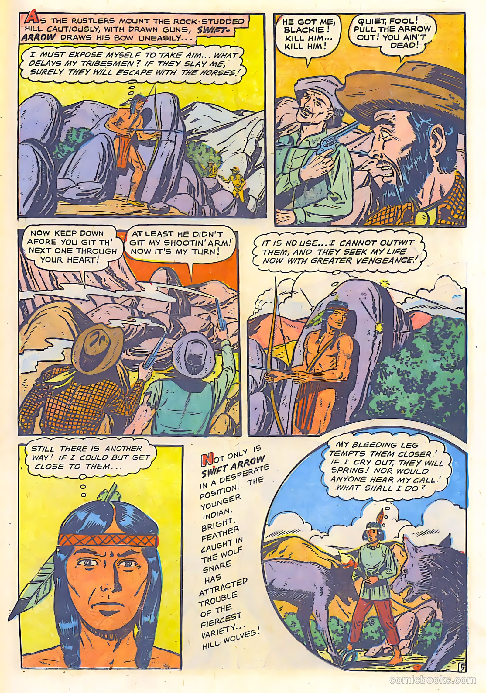 The Lone Rider #18 (1950) — page 20 of 28