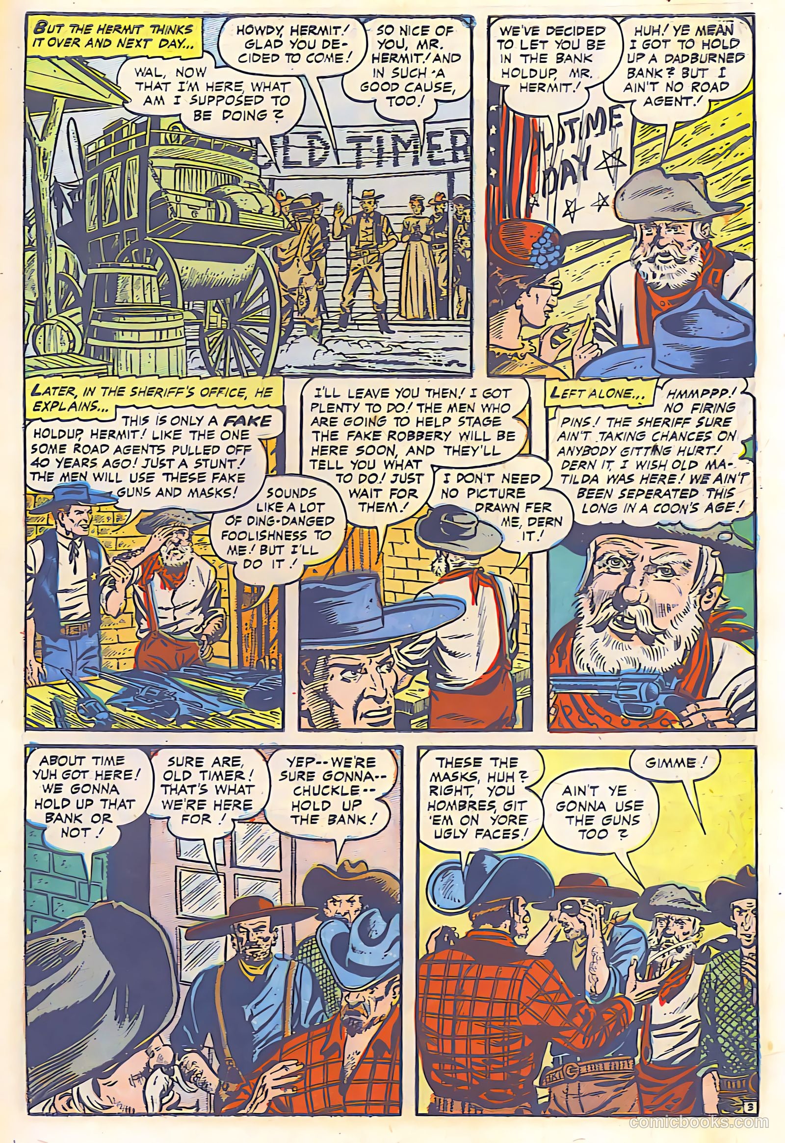 The Lone Rider #18 (1950) — page 25 of 28