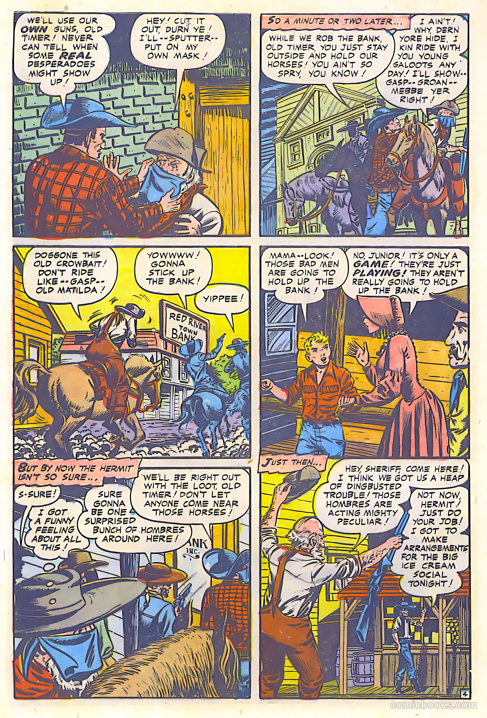 The Lone Rider #18 (1950) — page 26 of 28