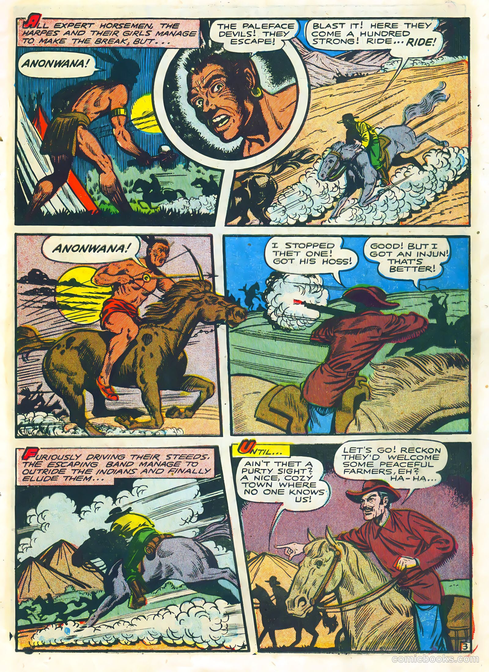 The Lone Rider #24 (1950) — page 13 of 36