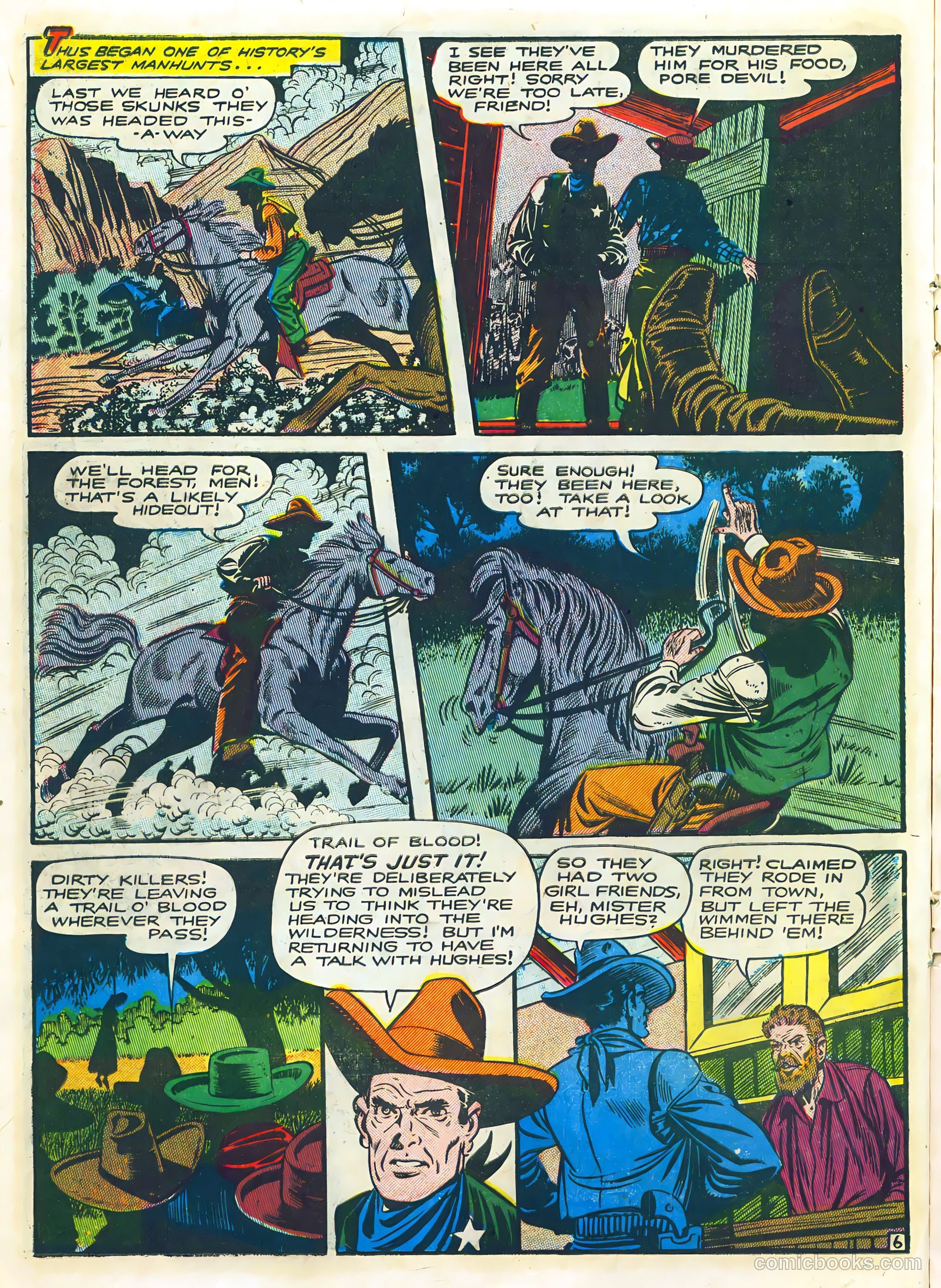 The Lone Rider #24 (1950) — page 16 of 36