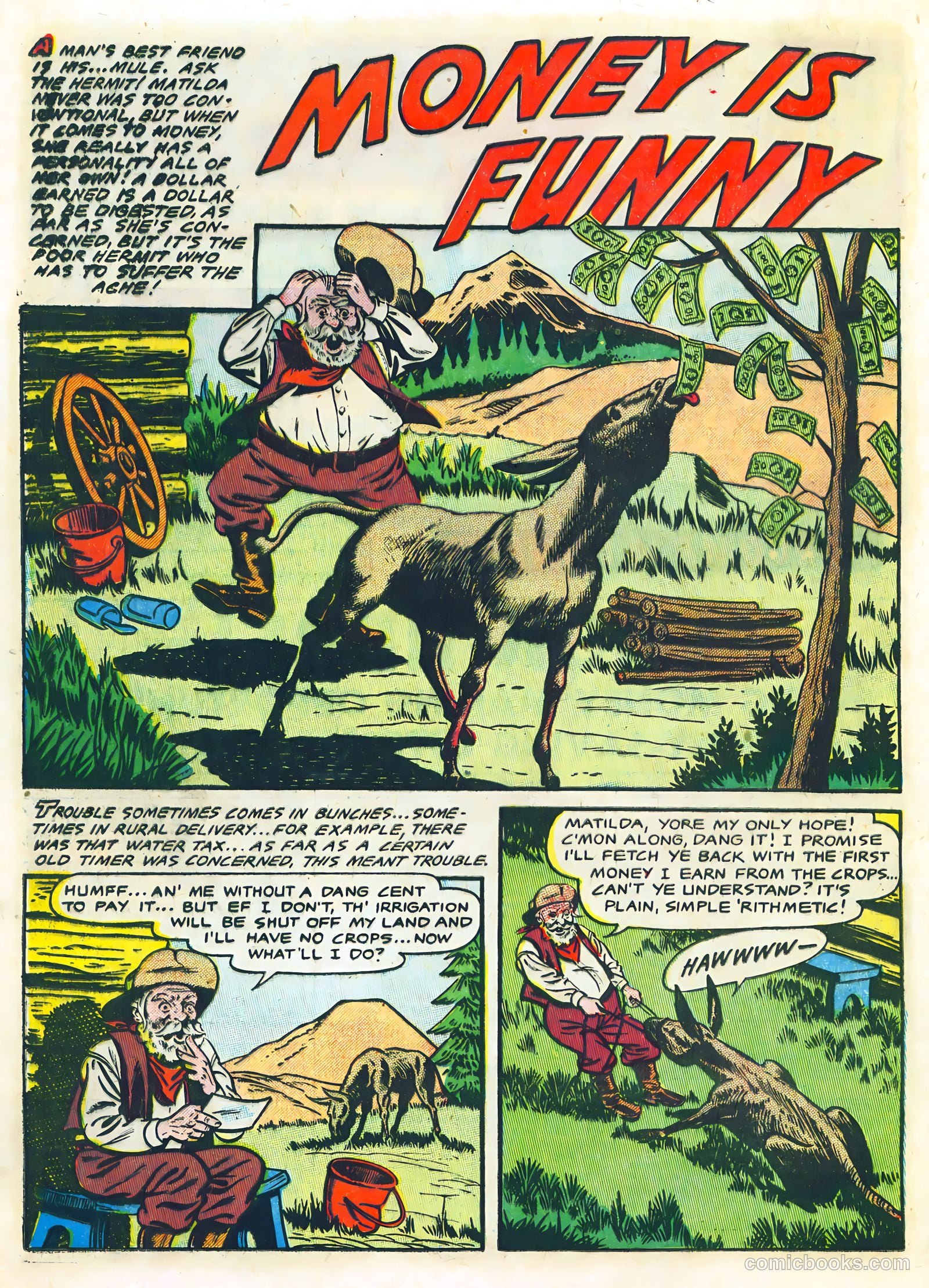 The Lone Rider #24 (1950) — page 20 of 36