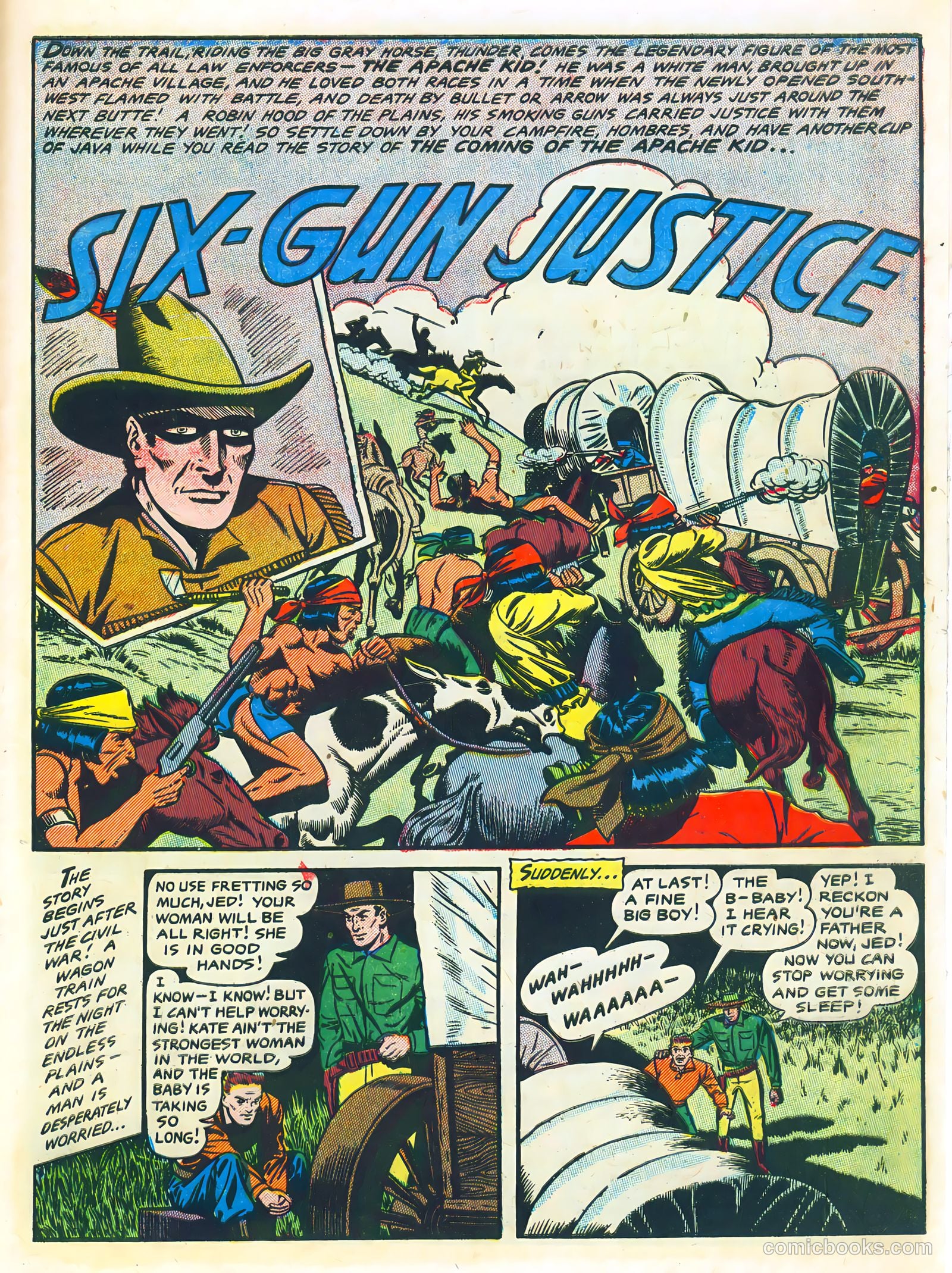 The Lone Rider #24 (1950) — page 27 of 36