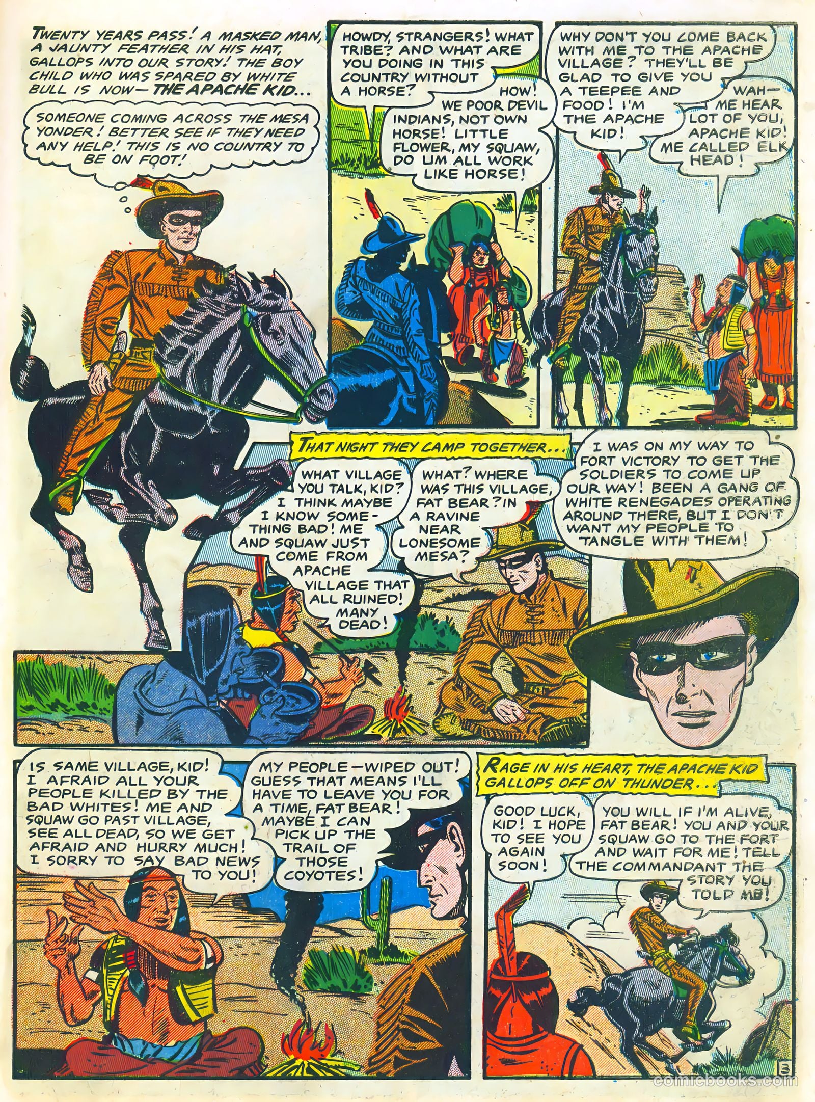The Lone Rider #24 (1950) — page 29 of 36
