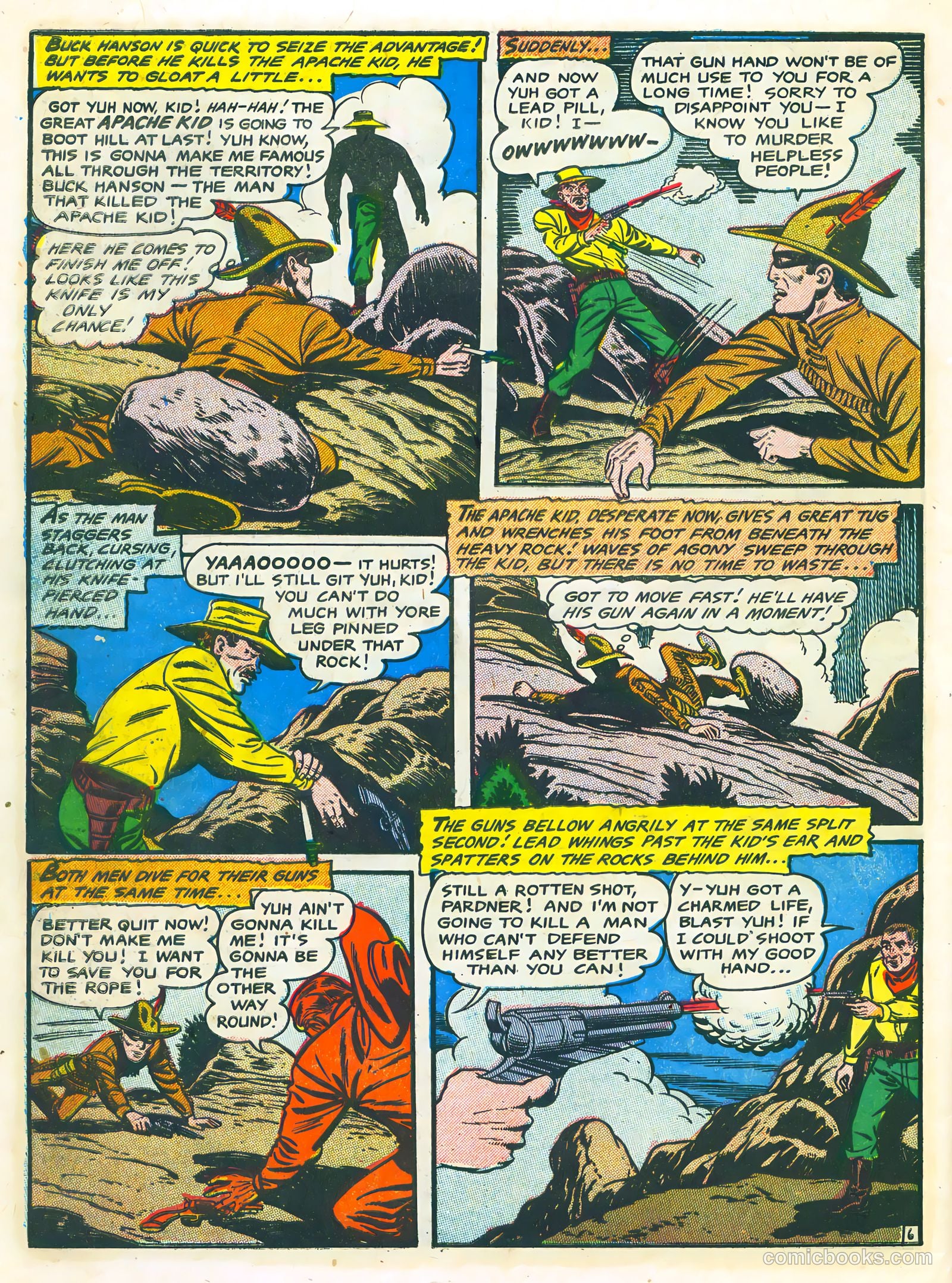 The Lone Rider #24 (1950) — page 32 of 36